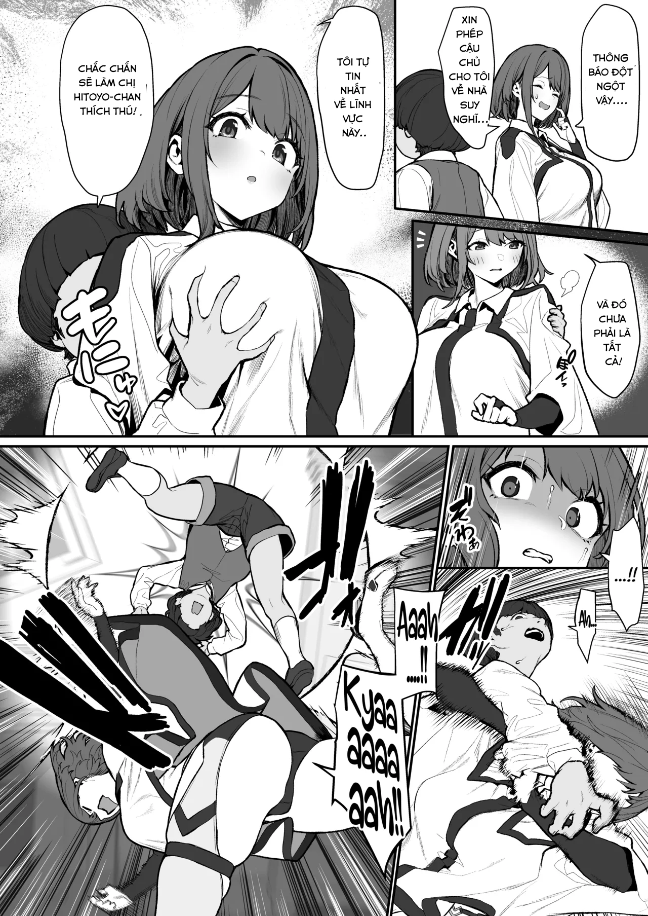 HentaiVN.net - Ảnh 7 - Thử thách của Hitoyo-chan 4 - oneshot
