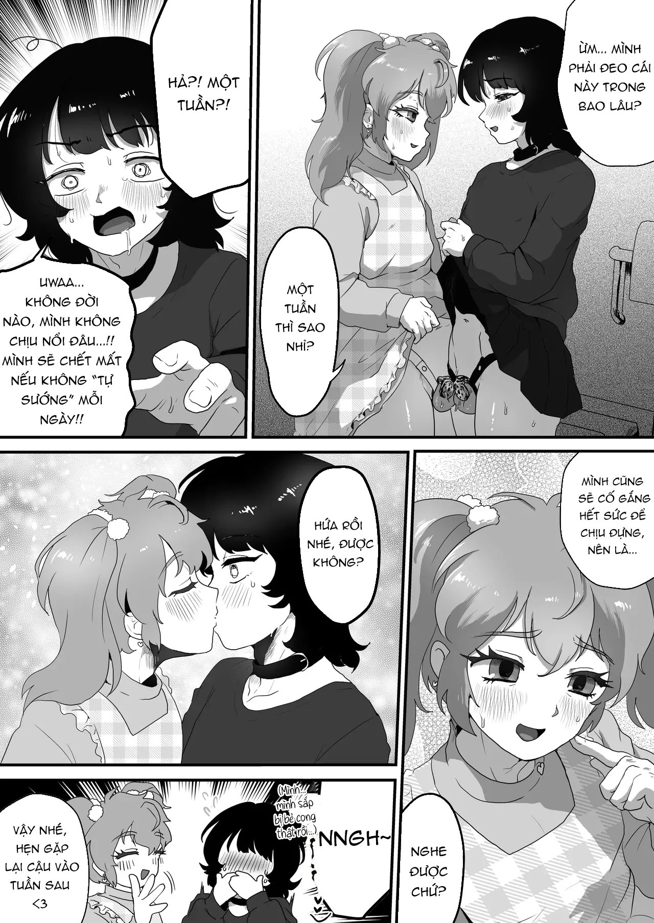 HentaiVN.net - Ảnh 13 - Let's Trade Chastity Keys - Siêu phẩm - oneshot