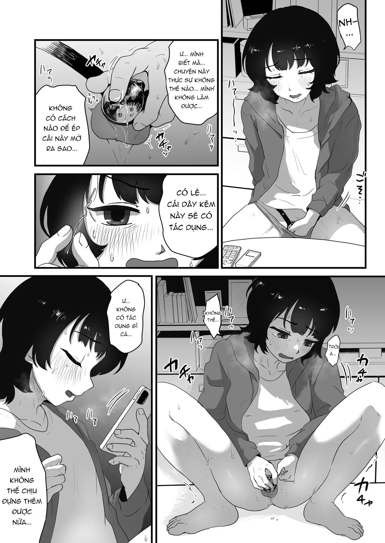 HentaiVN.net - Ảnh 17 - Let's Trade Chastity Keys - Siêu phẩm - oneshot