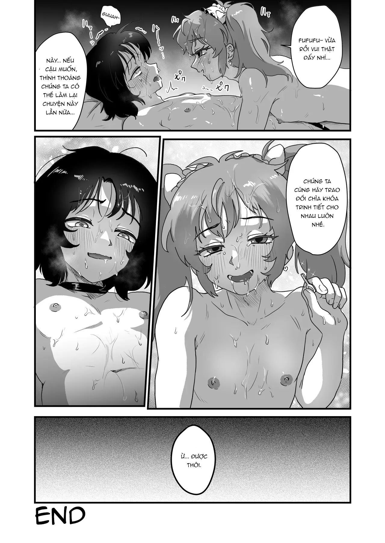 HentaiVN.net - Ảnh 41 - Let's Trade Chastity Keys - Siêu phẩm - oneshot