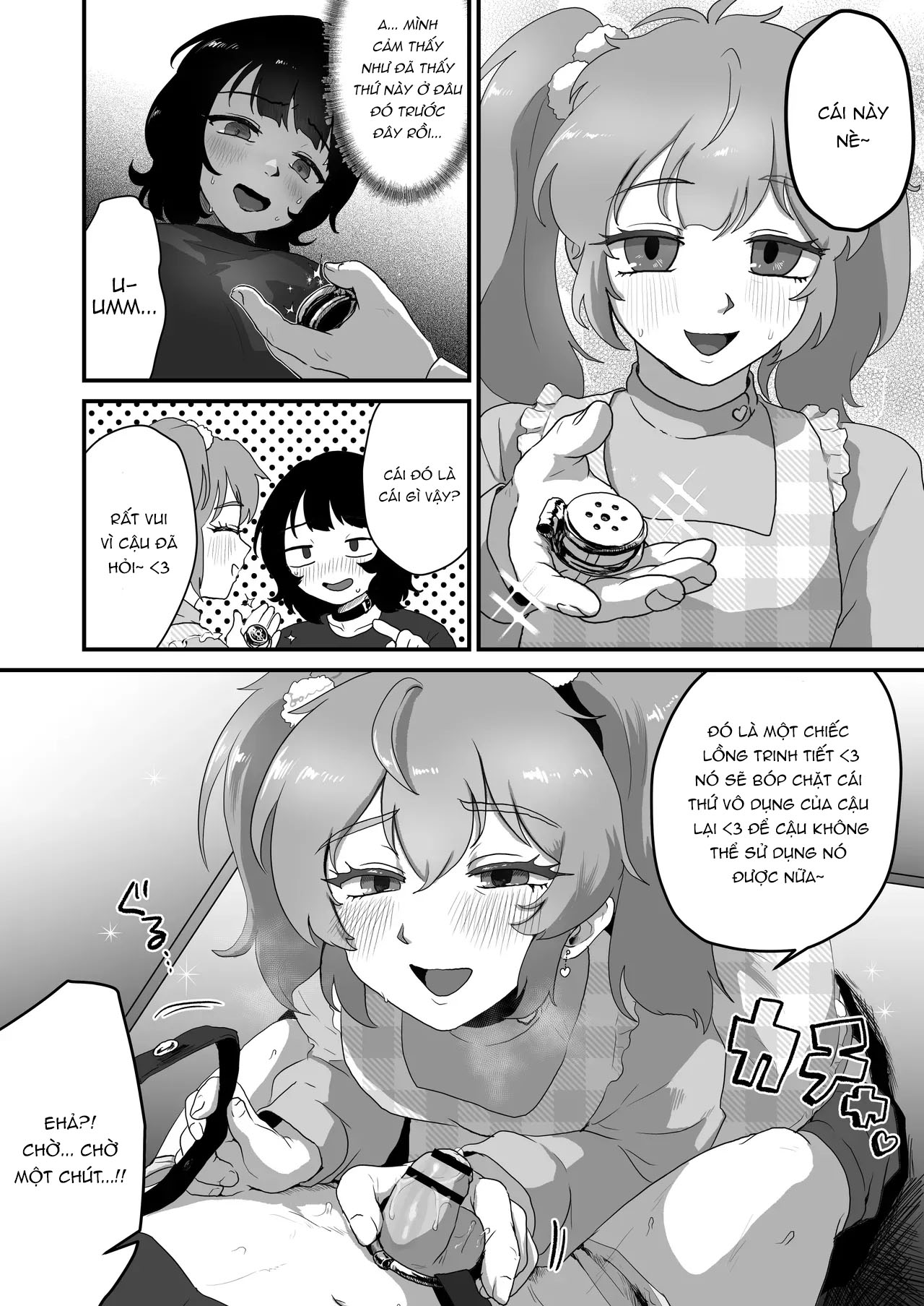 HentaiVN.net - Ảnh 9 - Let's Trade Chastity Keys - Siêu phẩm - oneshot