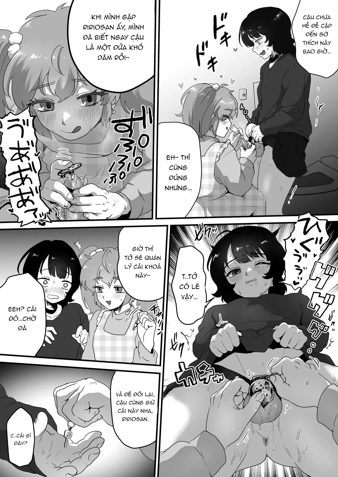 HentaiVN.net - Ảnh 10 - Let's Trade Chastity Keys - Siêu phẩm - oneshot
