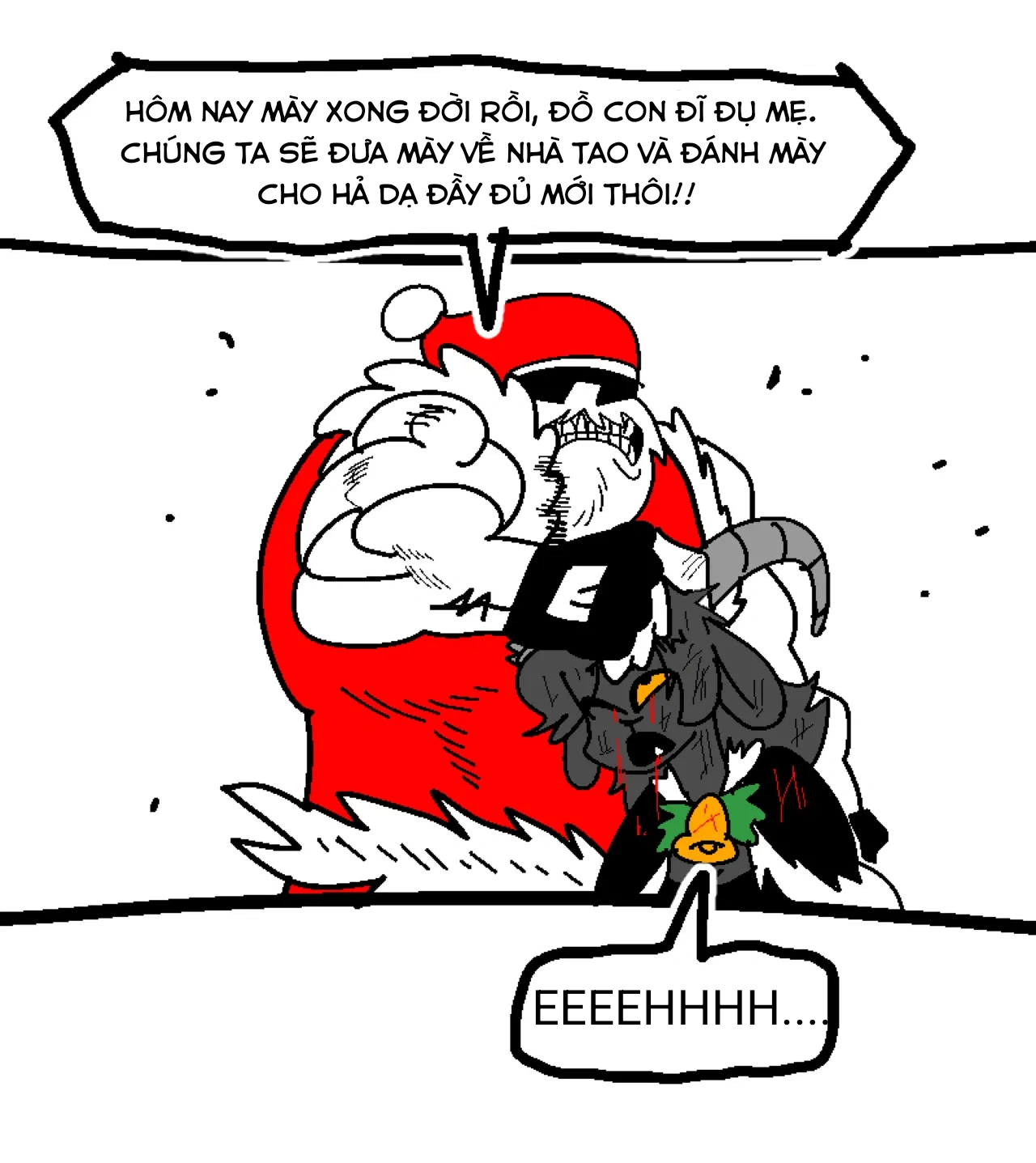 HentaiVN.net - Ảnh 33 - Christmas Devil, Krampus's thick pussy flesh and soft, extra-large mamma sac - ONESHOT CÂN KÈO