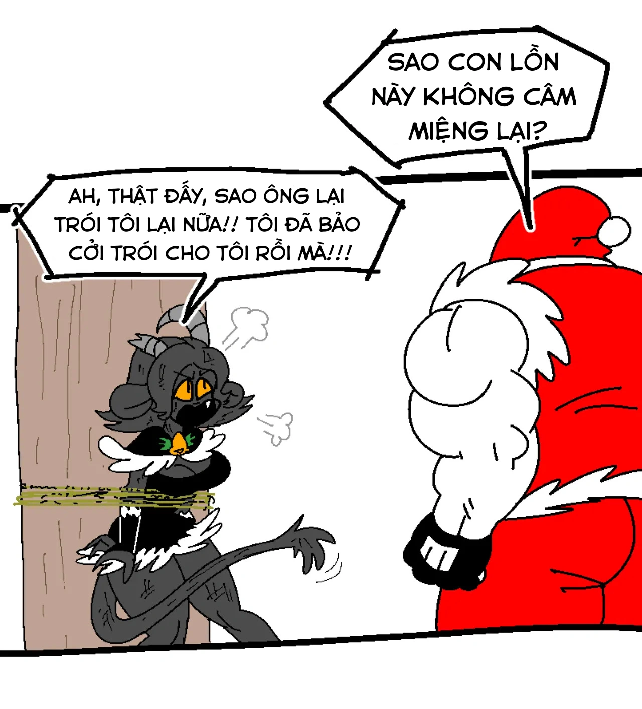 HentaiVN.net - Ảnh 54 - Christmas Devil, Krampus's thick pussy flesh and soft, extra-large mamma sac - ONESHOT CÂN KÈO