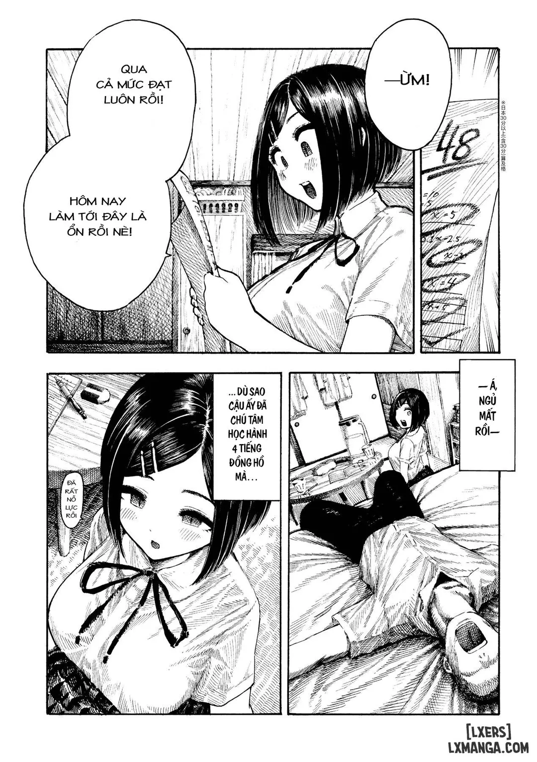 HentaiVN.net - Ảnh 6 - Manatsu-chan no Benkyoukai - Oneshot
