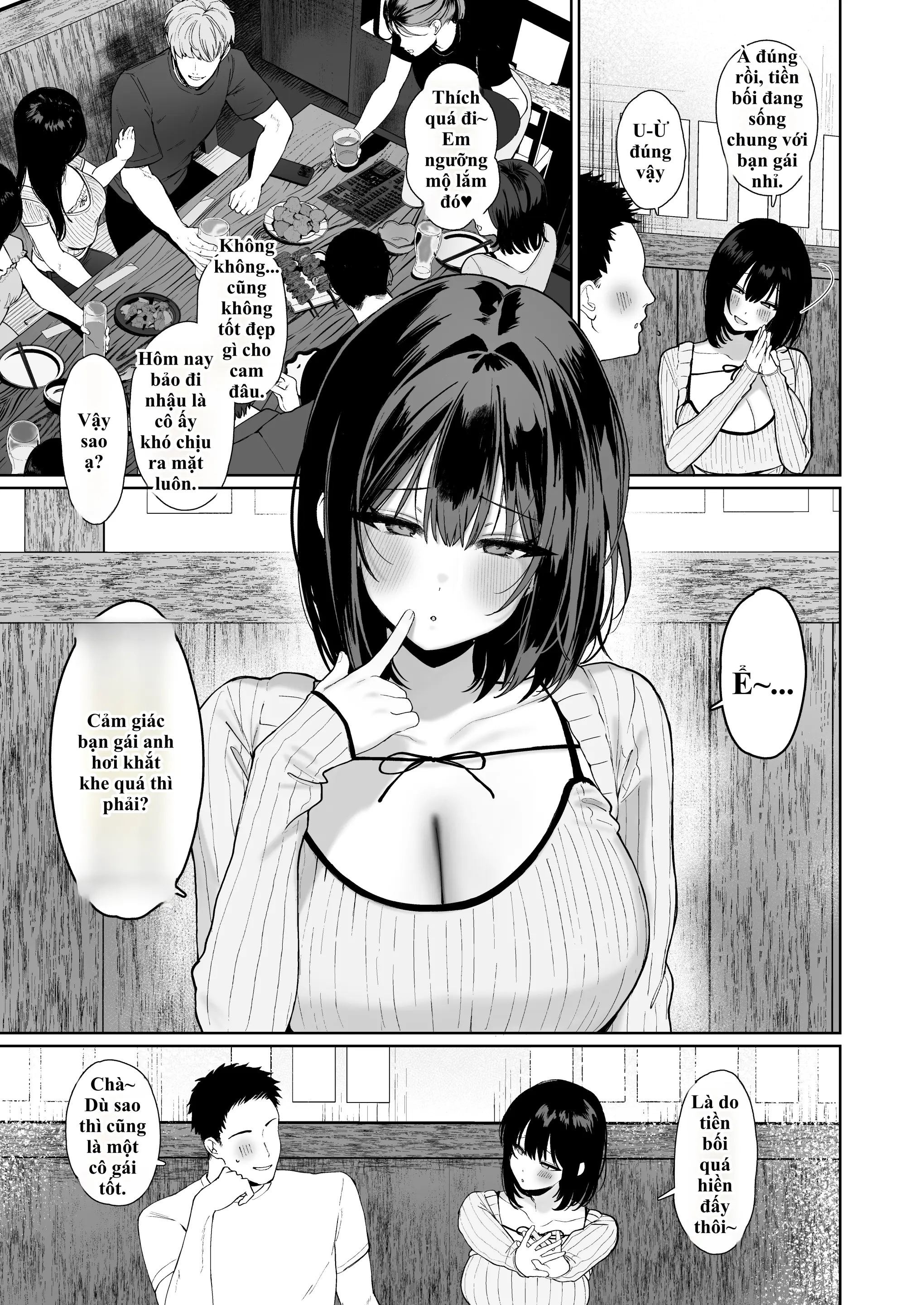 HentaiVN.net - Ảnh 4 - Cắm Sừng Người Yêu Để Chịch Tung Nóc Với Nhỏ "Trà Xanh" Cực Múp! - oneshot