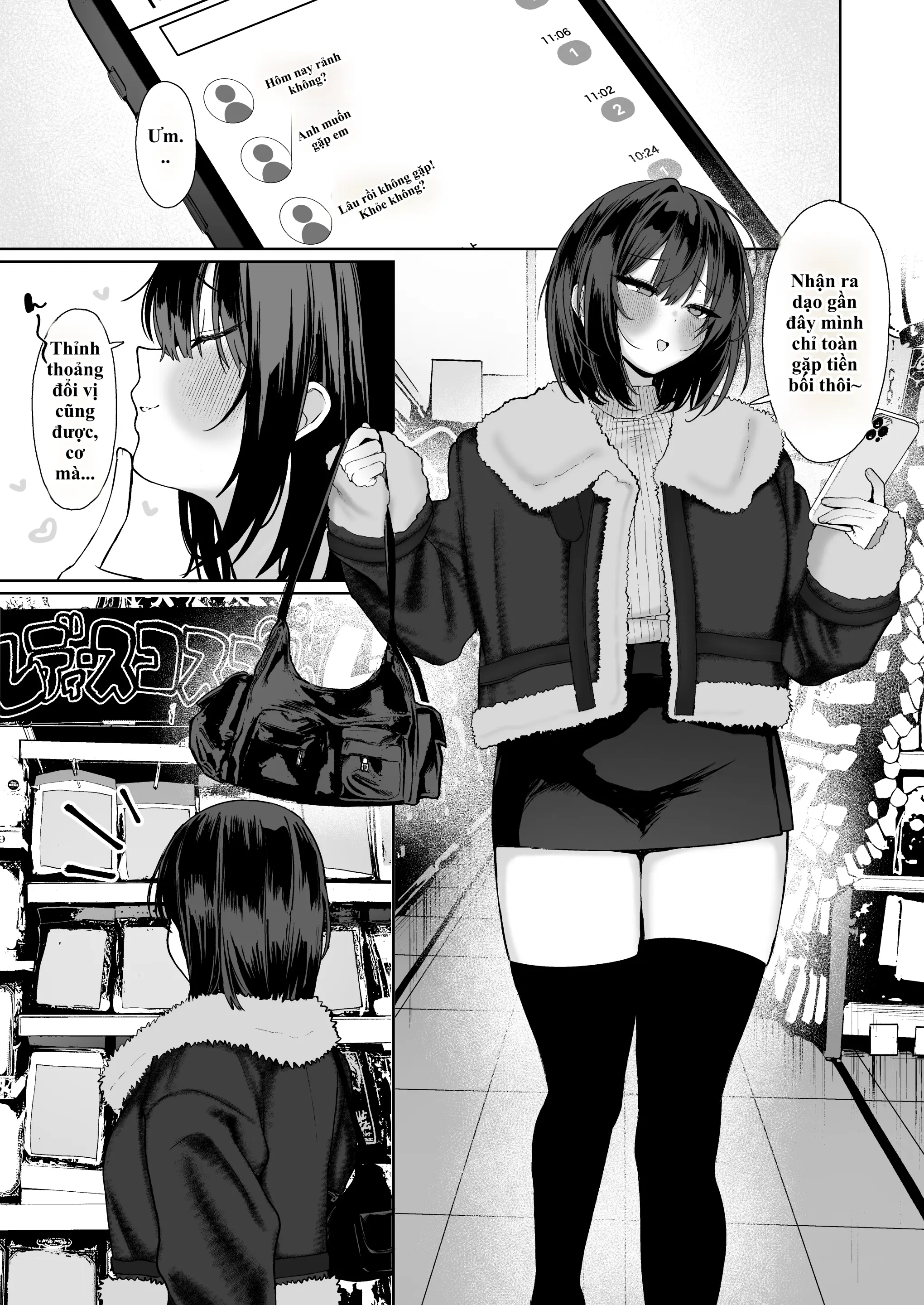 HentaiVN.net - Ảnh 36 - Cắm Sừng Người Yêu Để Chịch Tung Nóc Với Nhỏ "Trà Xanh" Cực Múp! - oneshot