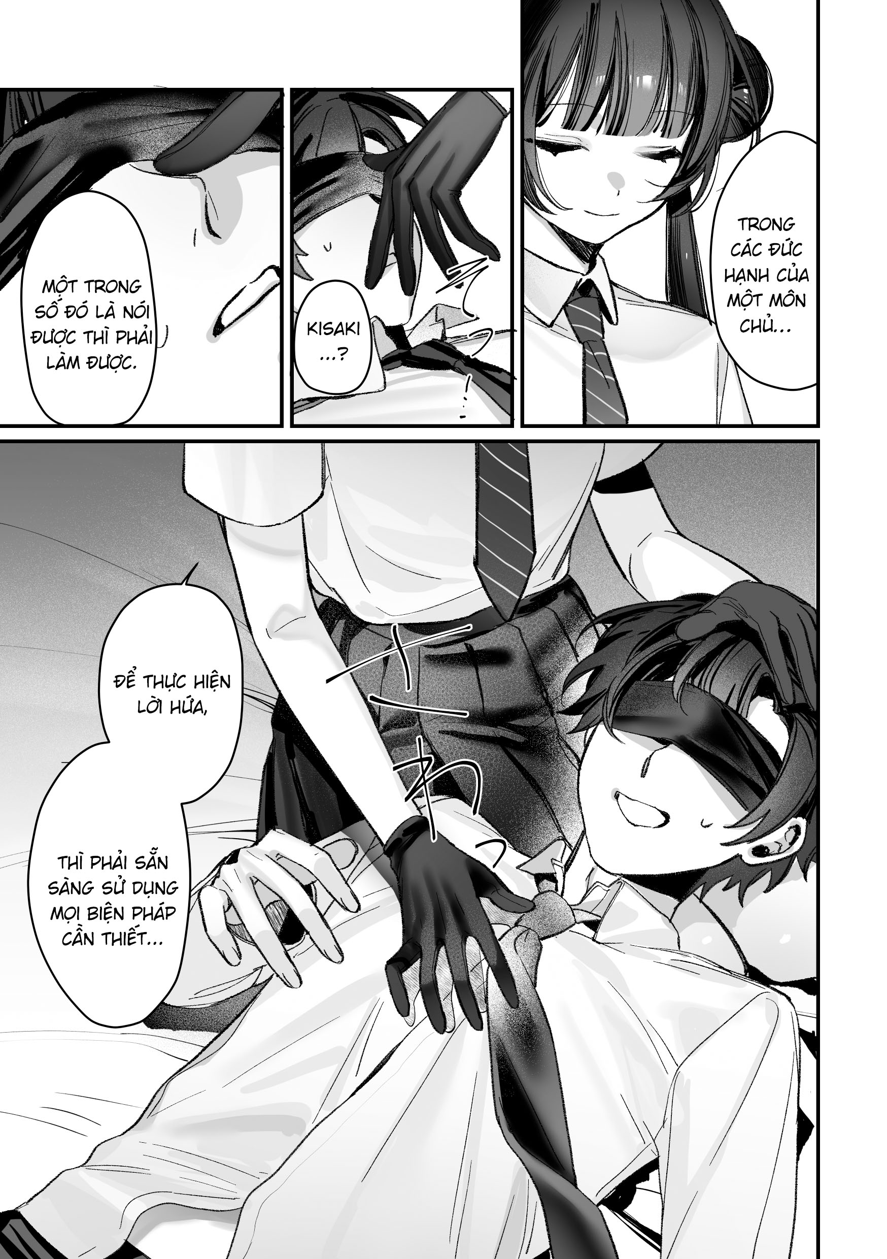 HentaiVN.net - Ảnh 10 - Môn chủ Kisaki! Đây là chương cuối!! - Oneshot