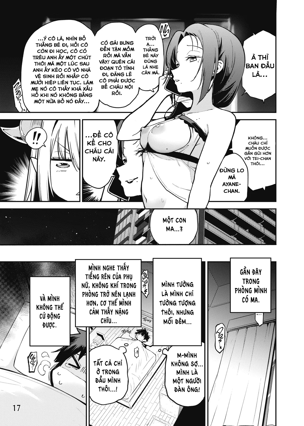 HentaiVN.net - Ảnh 19 - Ngày tháng ngọt ngào bên chị gái Succubus hàng xóm quyến rũ - oneshot