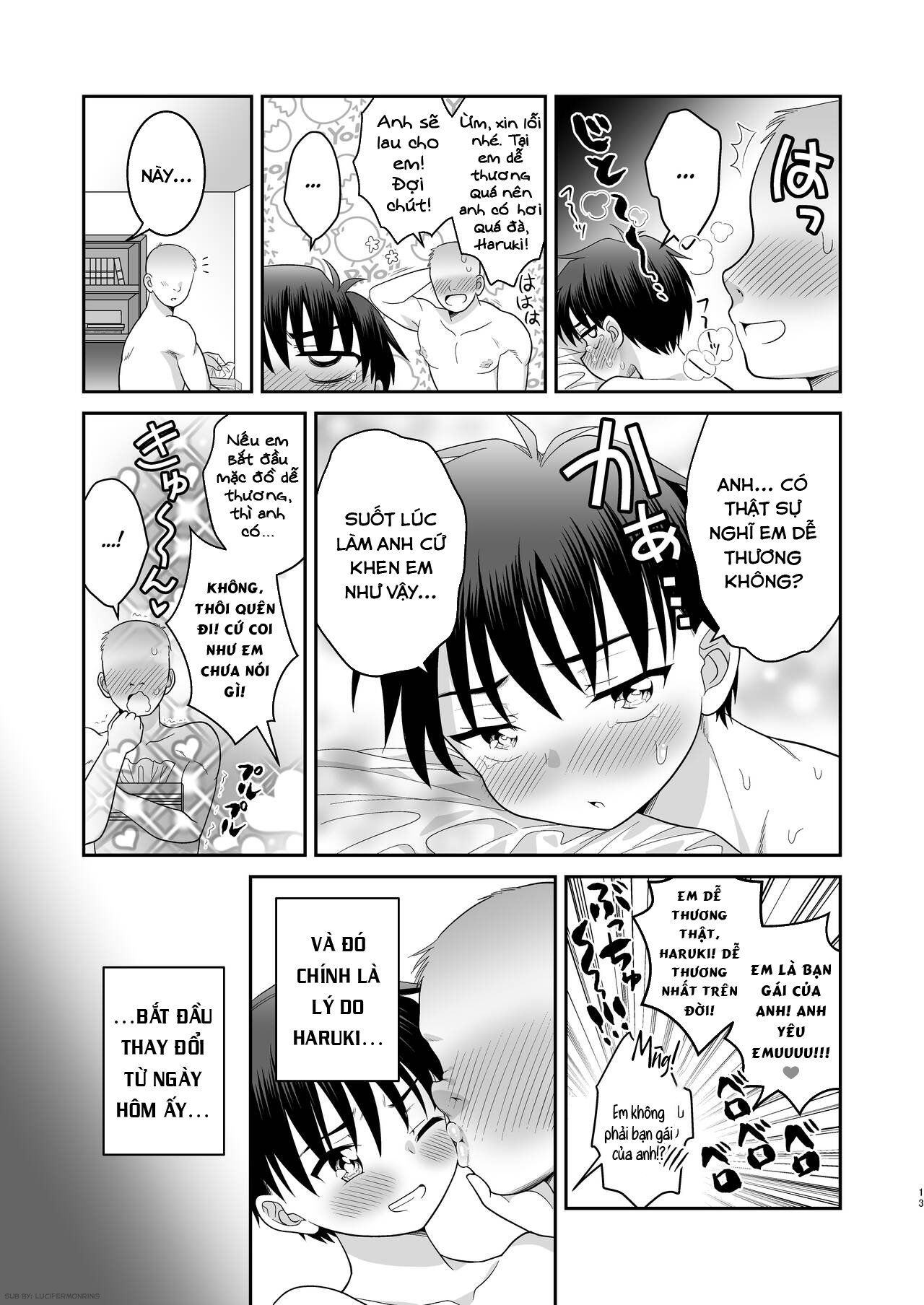 HentaiVN.net - Ảnh 15 - [Ohanabatake Typhoon (Anesaki Rachel)] Ore ga Omae no Kanojo ni Naru made | Becoming your Girlfriend - Chapter 1
