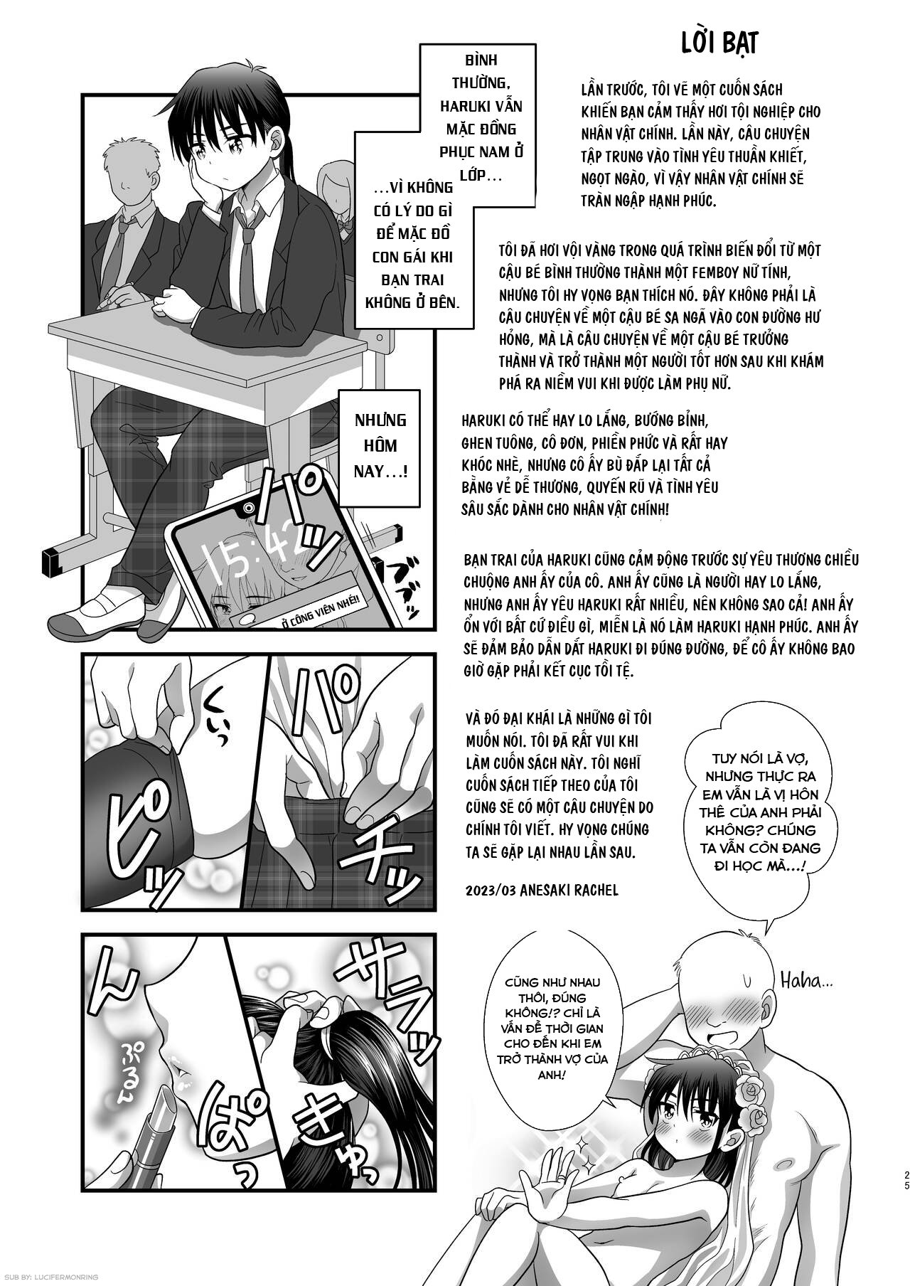 HentaiVN.net - Ảnh 27 - [Ohanabatake Typhoon (Anesaki Rachel)] Ore ga Omae no Kanojo ni Naru made | Becoming your Girlfriend - Chapter 1