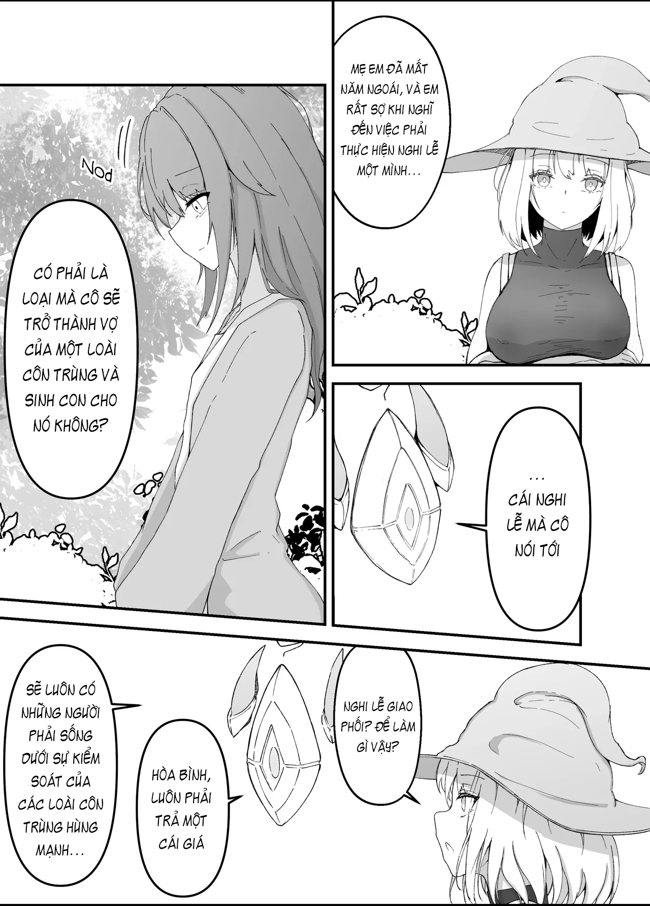 HentaiVN.net - Ảnh 13 - Onna Mahoutsukai-san Mushikan Hanashi 3 - Oneshot