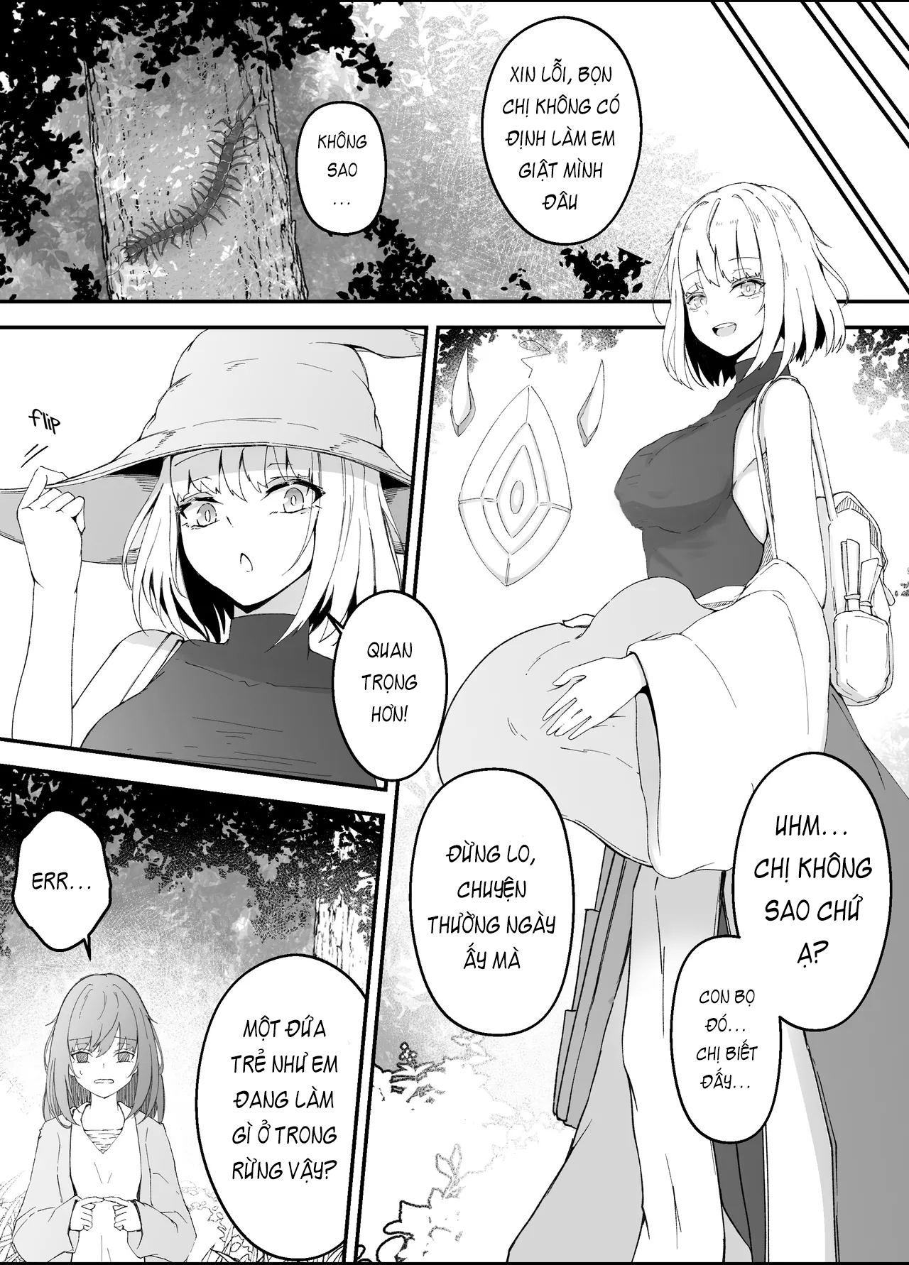 HentaiVN.net - Ảnh 10 - Onna Mahoutsukai-san Mushikan Hanashi 3 - Oneshot