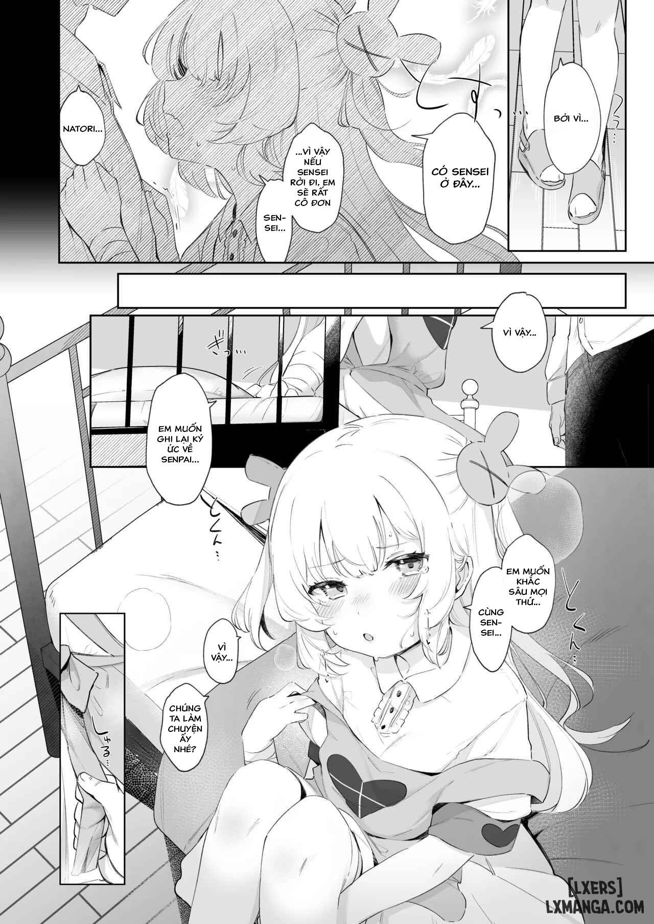 HentaiVN.net - Ảnh 14 - [Utsusumi Onsen (Utsusumi Kio)] tte, Nande Sensee ga! But why, sensei ! (Natori Sana) [Vietnamese] [CHUNG TOI YEU GAI ANIME TRANSLATION] [Digital] - CHƯƠNG 0 - ONESHOT