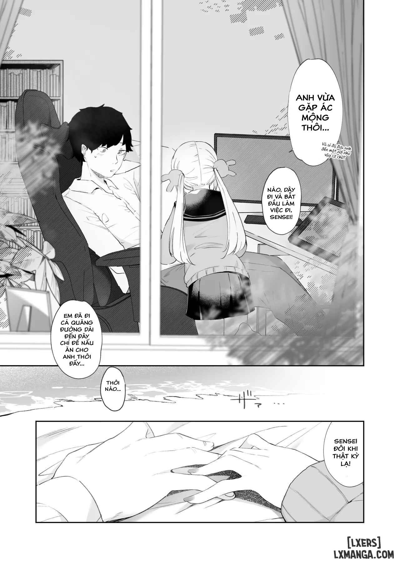 HentaiVN.net - Ảnh 31 - [Utsusumi Onsen (Utsusumi Kio)] tte, Nande Sensee ga! But why, sensei ! (Natori Sana) [Vietnamese] [CHUNG TOI YEU GAI ANIME TRANSLATION] [Digital] - CHƯƠNG 0 - ONESHOT