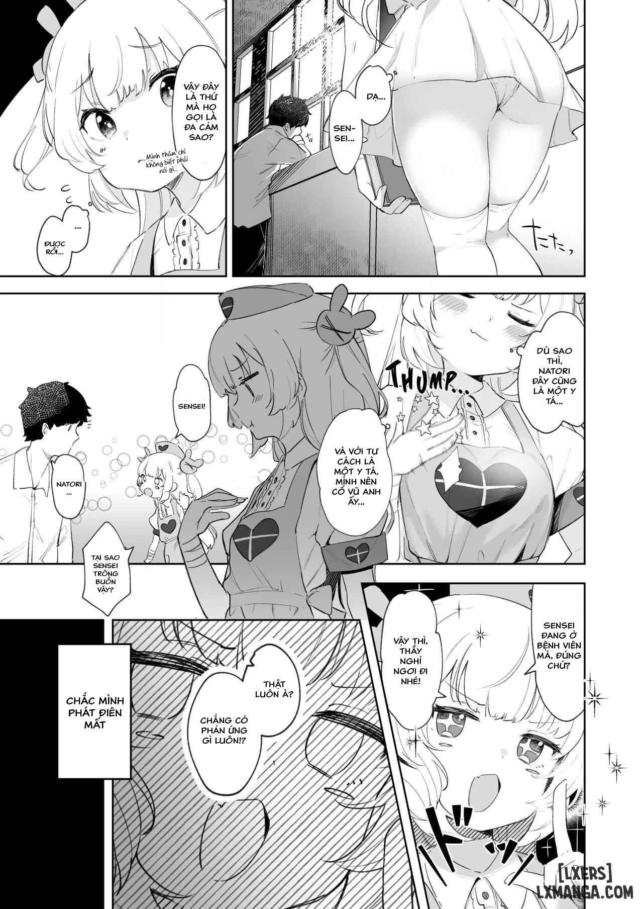 HentaiVN.net - Ảnh 9 - [Utsusumi Onsen (Utsusumi Kio)] tte, Nande Sensee ga! But why, sensei ! (Natori Sana) [Vietnamese] [CHUNG TOI YEU GAI ANIME TRANSLATION] [Digital] - CHƯƠNG 0 - ONESHOT