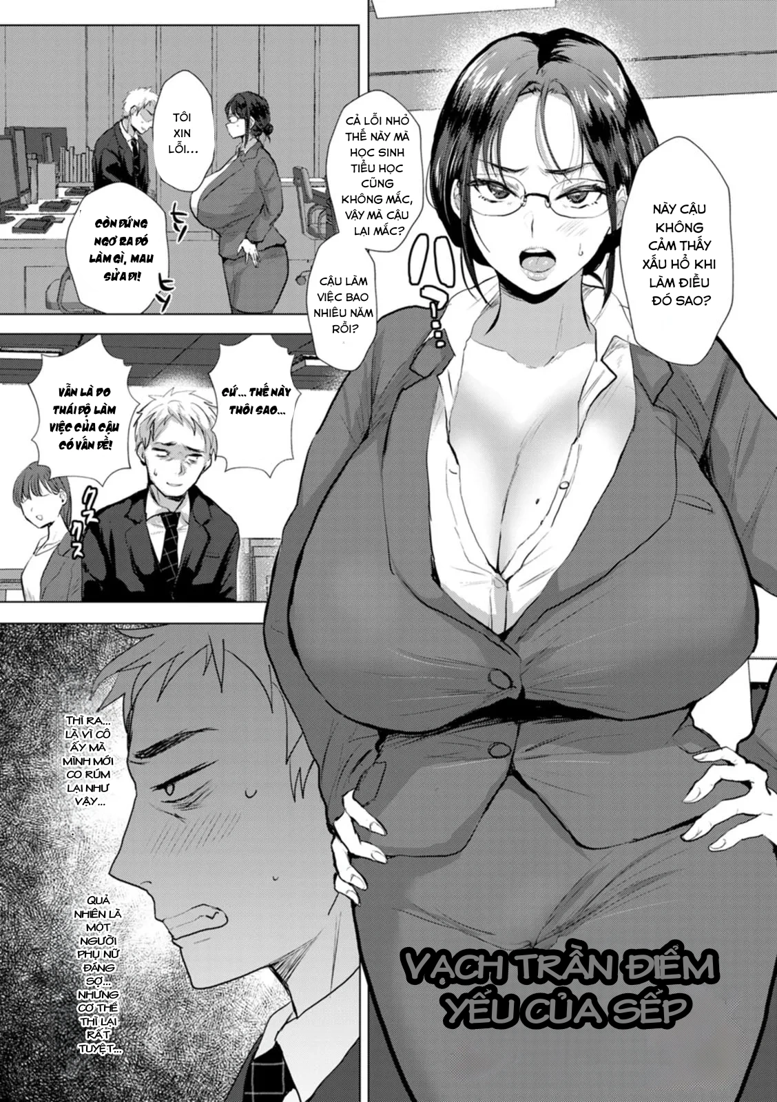 HentaiVN.net - Ảnh 5 - Koufuku Manman - chap 1 : bà sếp nữ dâm dục