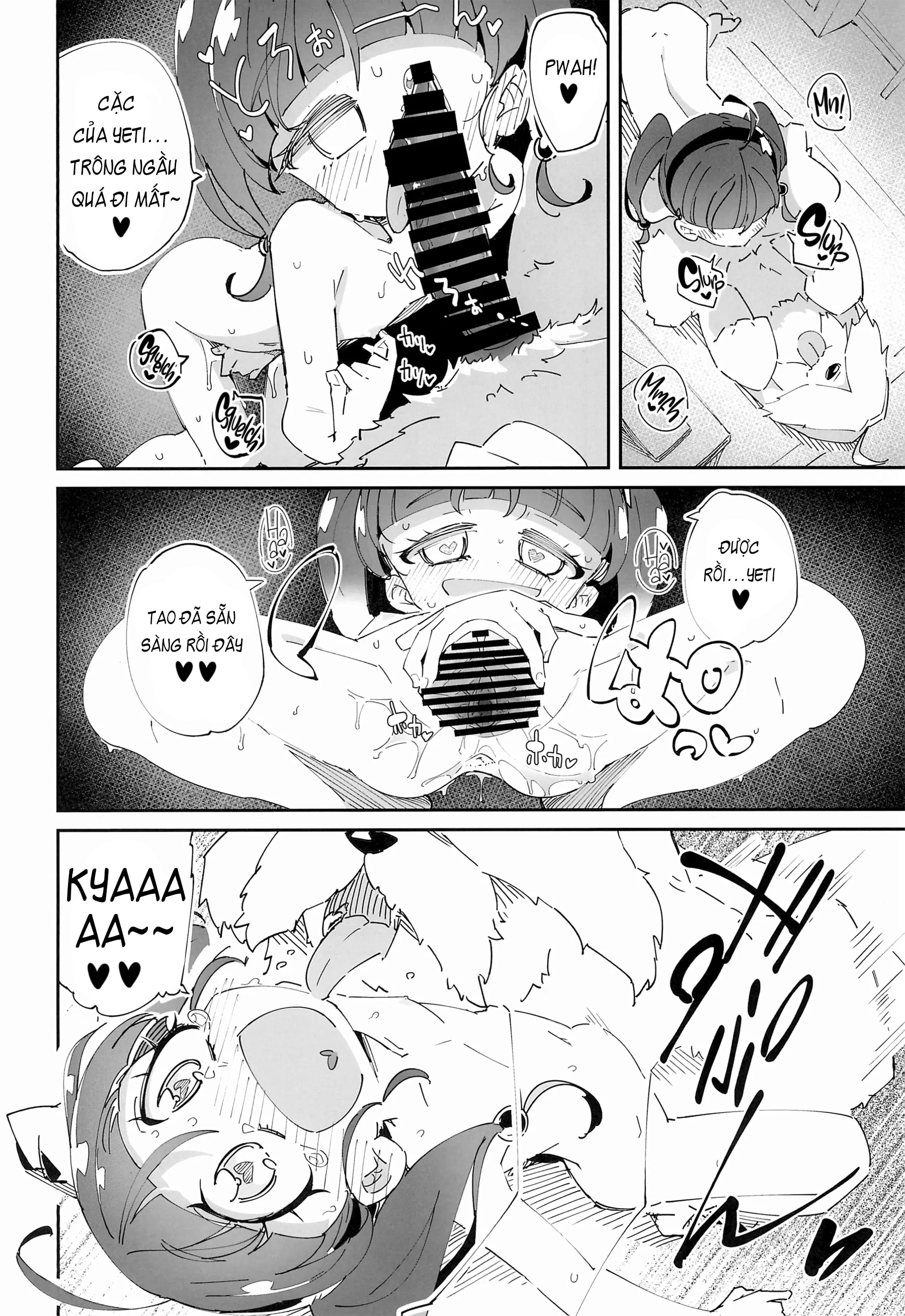 HentaiVN.net - Ảnh 4 - Lấp Lánh Và Tuyệt Vời - Oneshot
