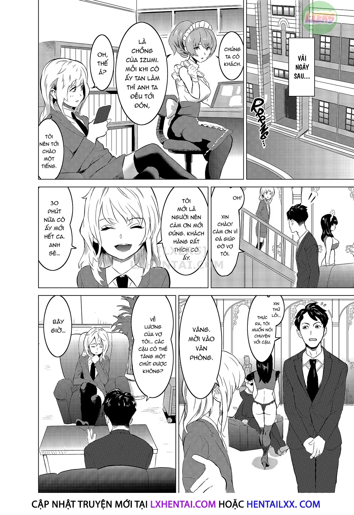 HentaiVN.net - Ảnh 13 - Tôi bắt vợ làm việc tại nhà thổ - Chap 1