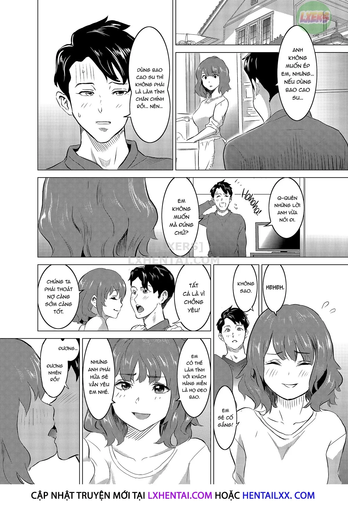HentaiVN.net - Ảnh 15 - Tôi bắt vợ làm việc tại nhà thổ - Chap 1