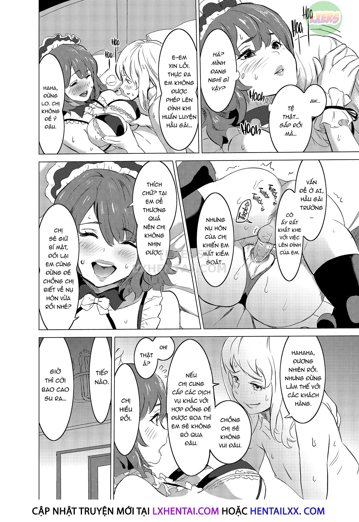 HentaiVN.net - Ảnh 19 - Tôi bắt vợ làm việc tại nhà thổ - Chap 1