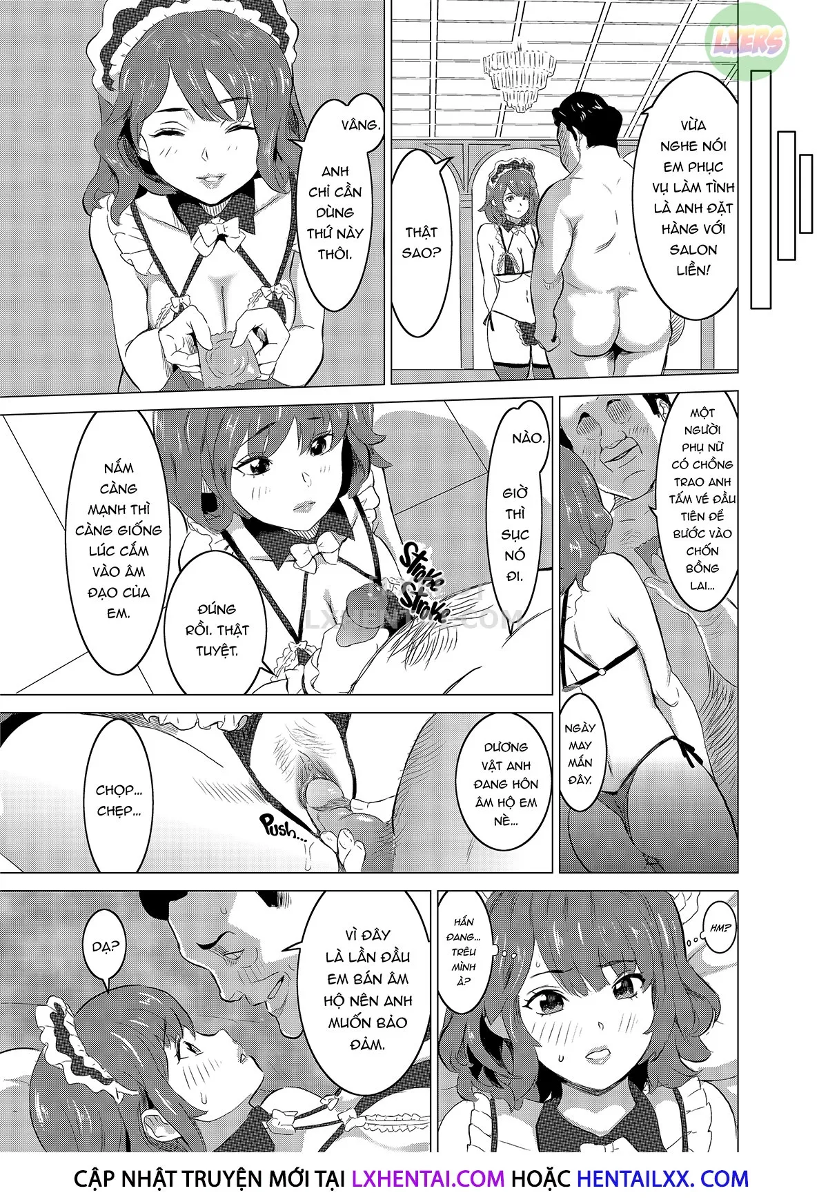 HentaiVN.net - Ảnh 22 - Tôi bắt vợ làm việc tại nhà thổ - Chap 1
