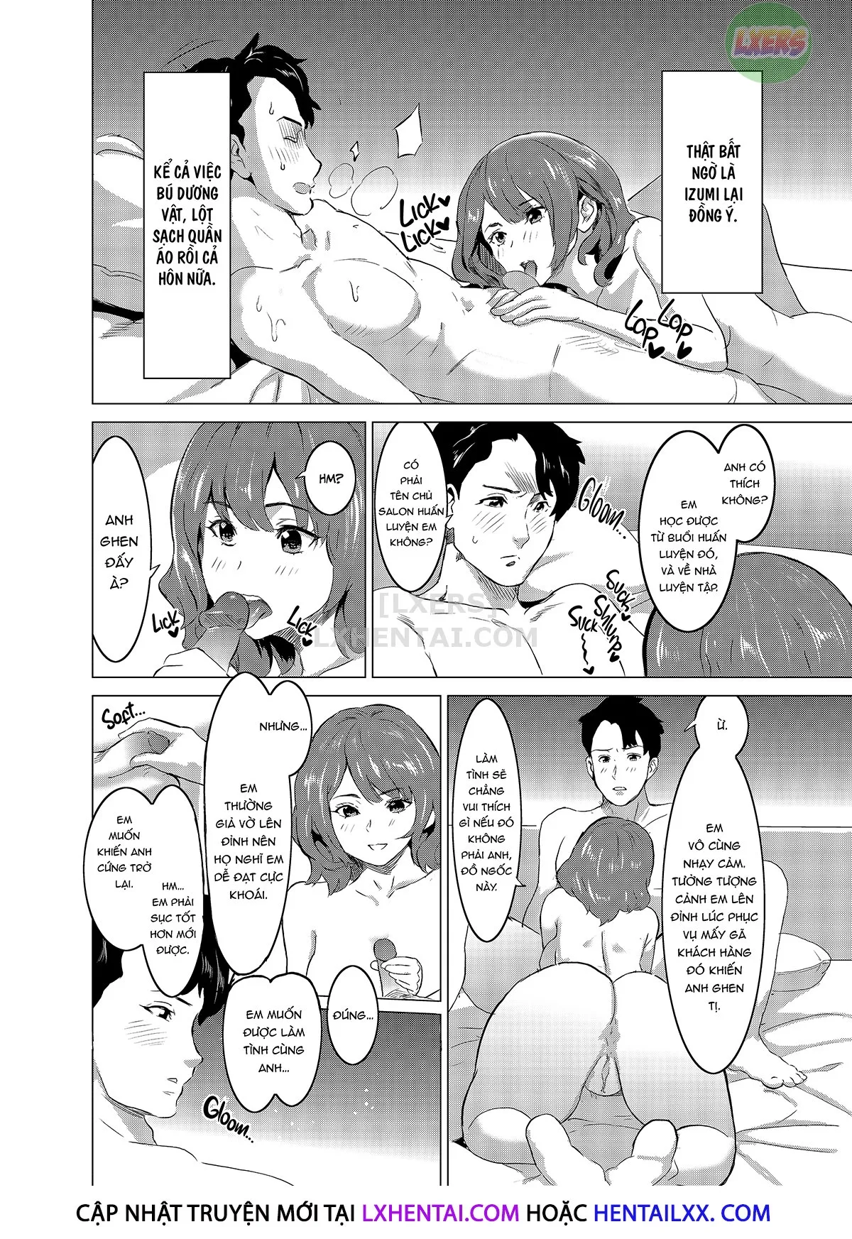HentaiVN.net - Ảnh 29 - Tôi bắt vợ làm việc tại nhà thổ - Chap 1