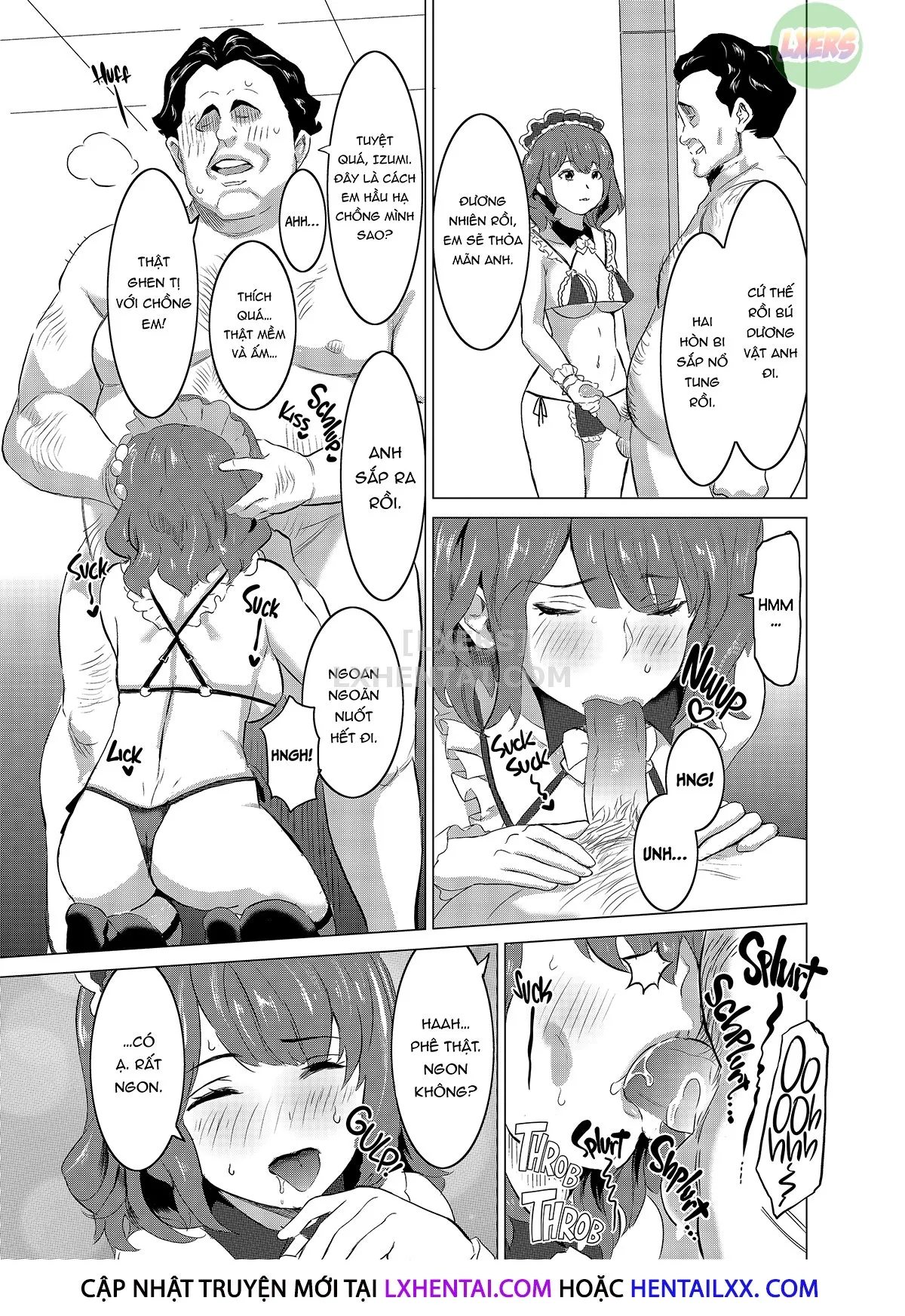 HentaiVN.net - Ảnh 30 - Tôi bắt vợ làm việc tại nhà thổ - Chap 1