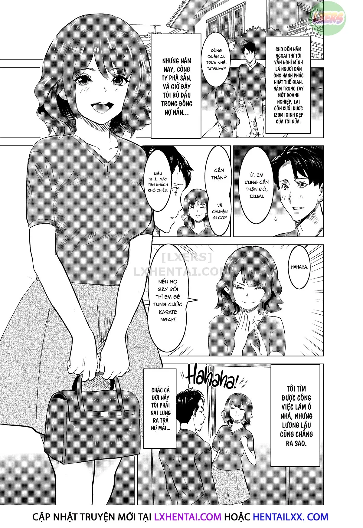 HentaiVN.net - Ảnh 4 - Tôi bắt vợ làm việc tại nhà thổ - Chap 1