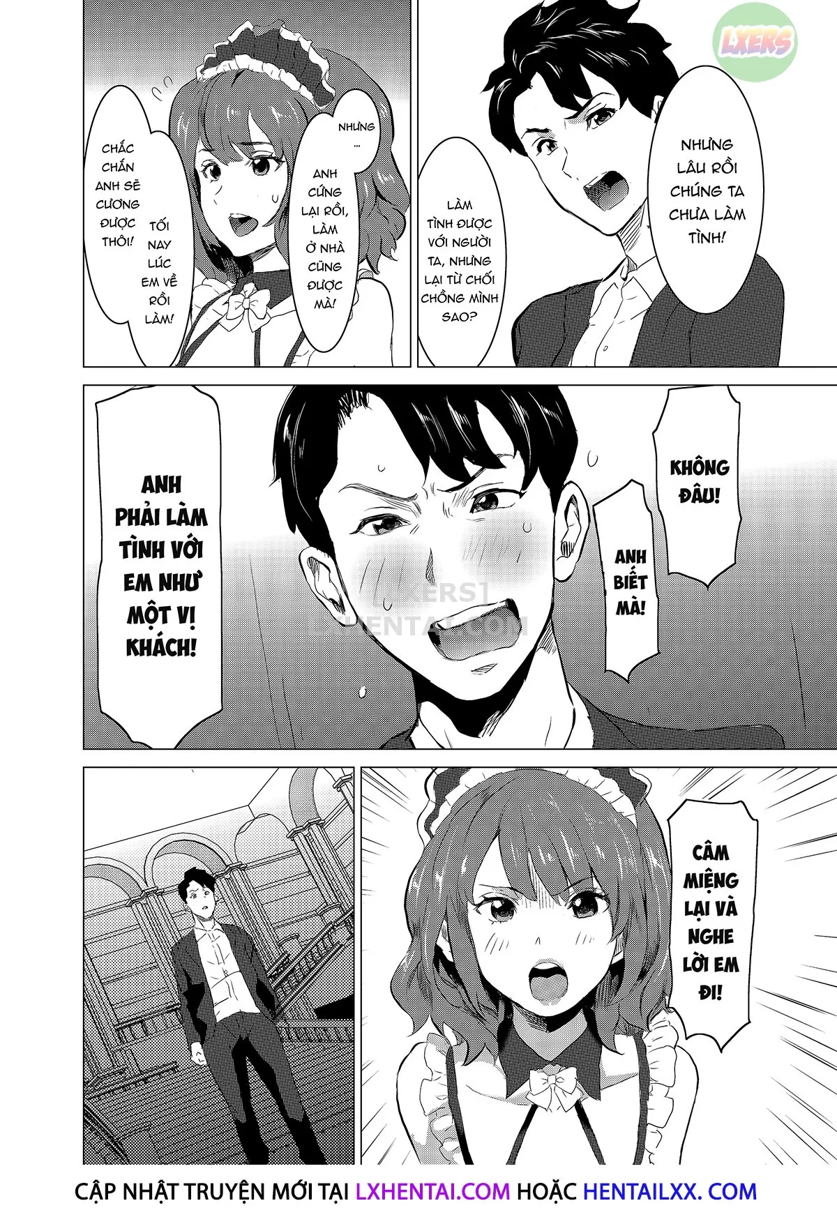 HentaiVN.net - Ảnh 43 - Tôi bắt vợ làm việc tại nhà thổ - Chap 1