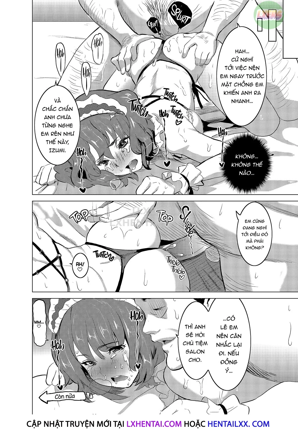 HentaiVN.net - Ảnh 45 - Tôi bắt vợ làm việc tại nhà thổ - Chap 1
