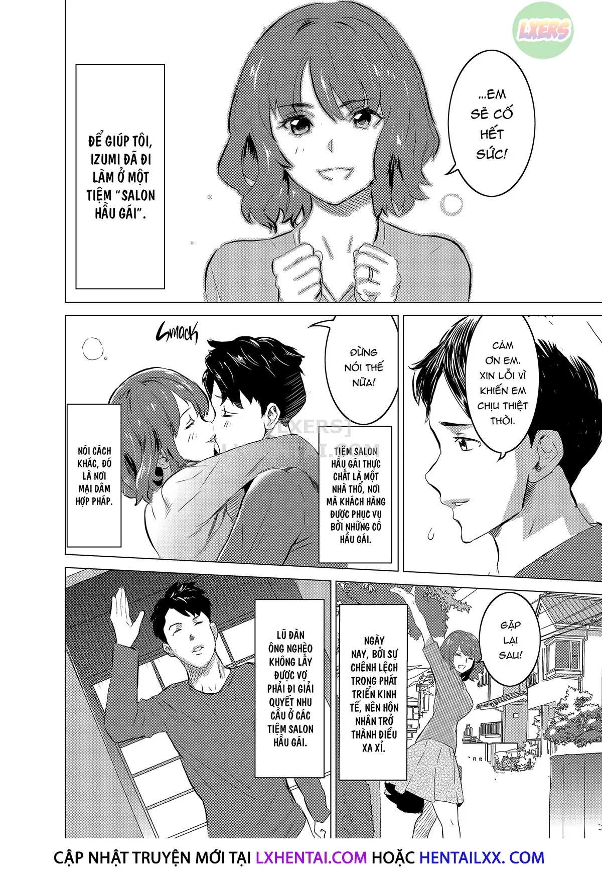 HentaiVN.net - Ảnh 5 - Tôi bắt vợ làm việc tại nhà thổ - Chap 1