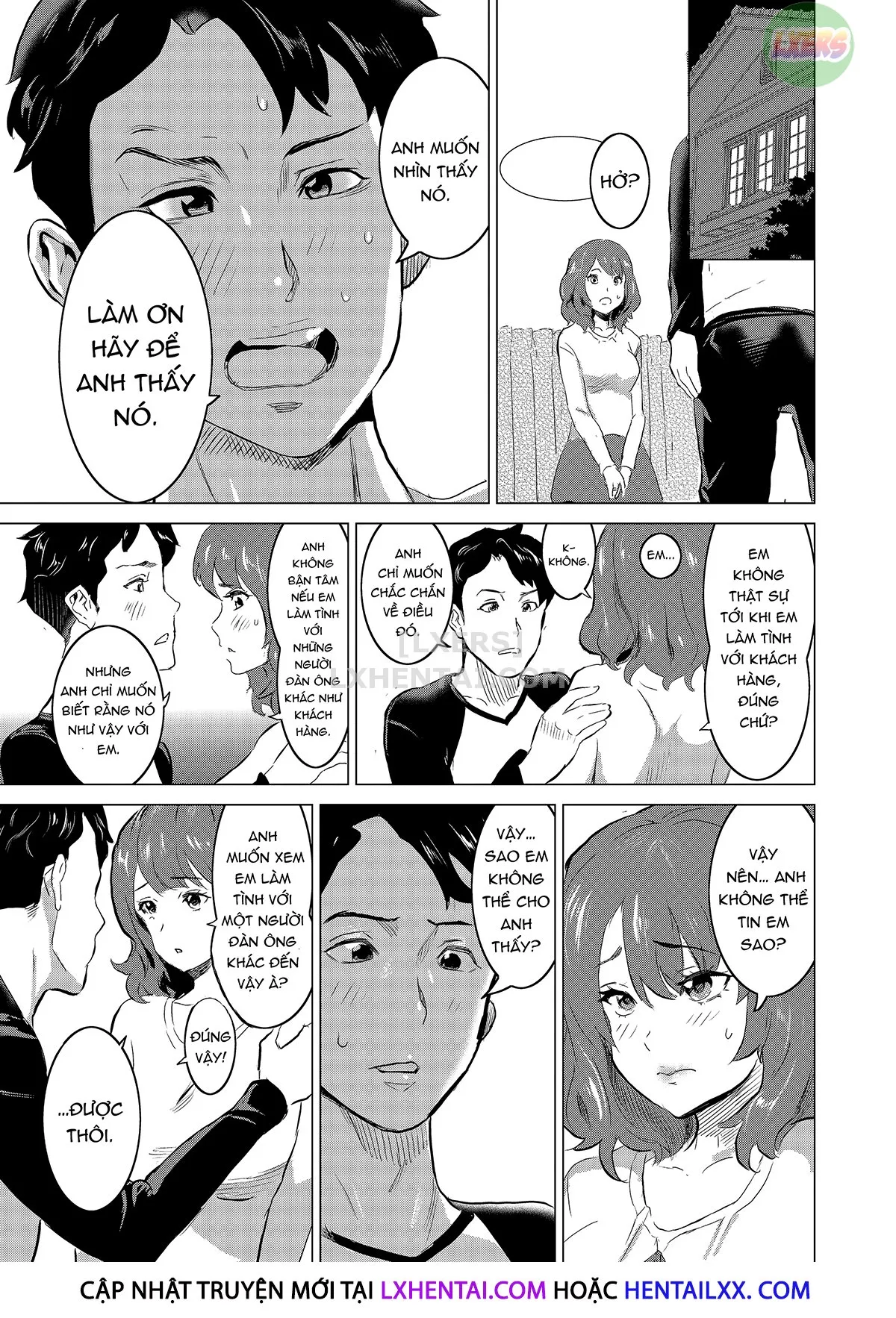 HentaiVN.net - Ảnh 12 - Tôi bắt vợ làm việc tại nhà thổ - Chap 2 - Creepy Customer Fukumoto