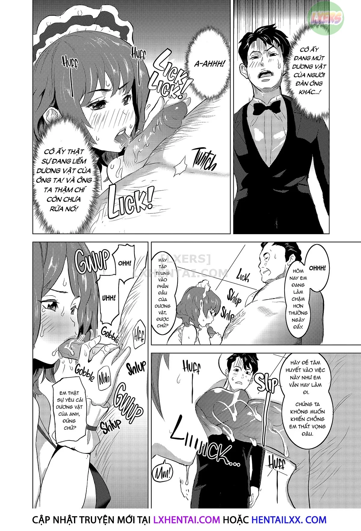 HentaiVN.net - Ảnh 15 - Tôi bắt vợ làm việc tại nhà thổ - Chap 2 - Creepy Customer Fukumoto