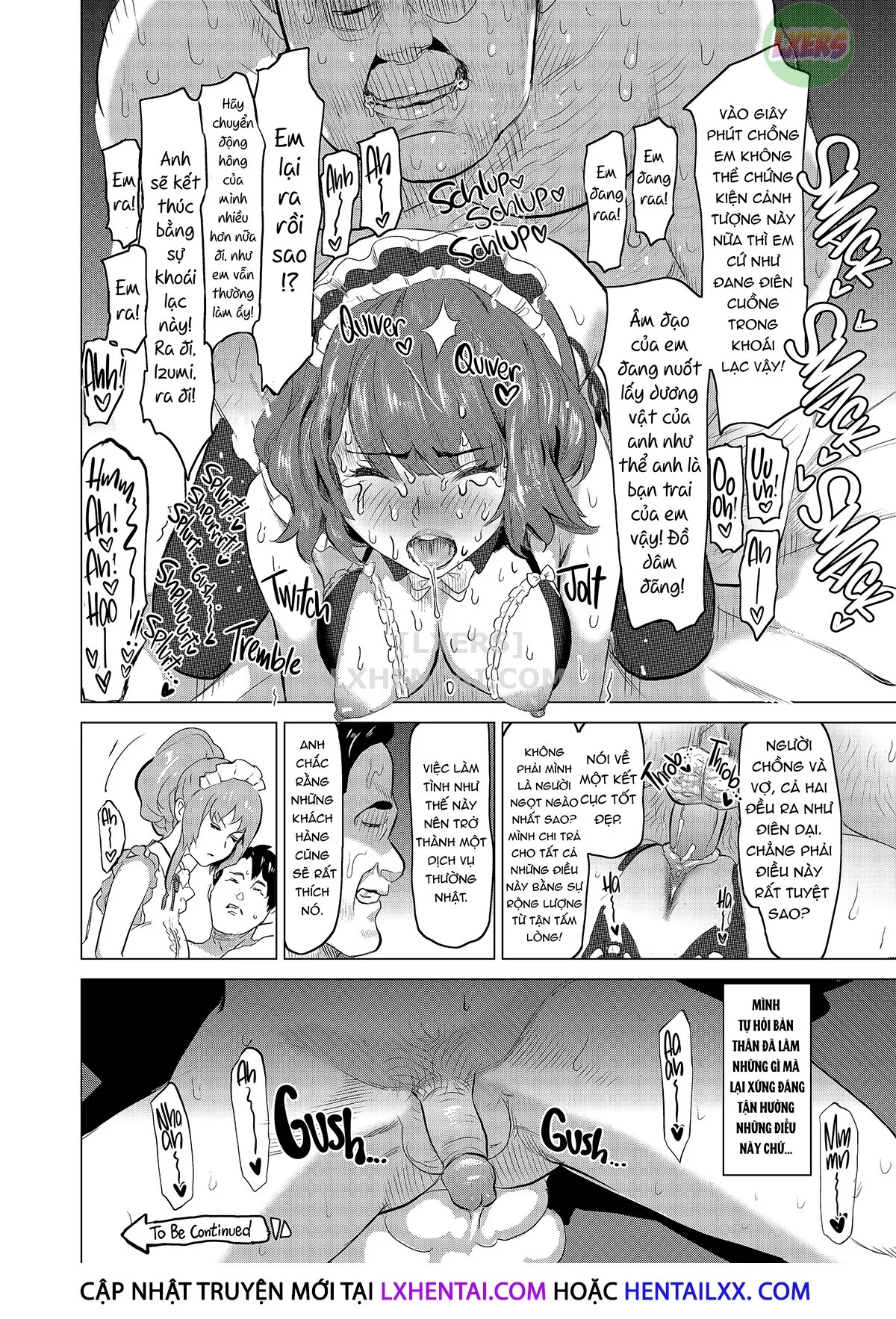 HentaiVN.net - Ảnh 29 - Tôi bắt vợ làm việc tại nhà thổ - Chap 2 - Creepy Customer Fukumoto