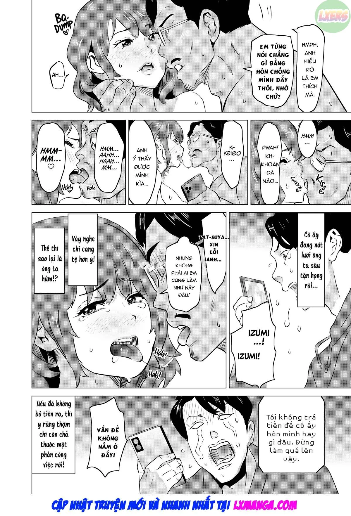 HentaiVN.net - Ảnh 28 - Tôi bắt vợ làm việc tại nhà thổ - Chap 3 - Sadistic Customer Kawai