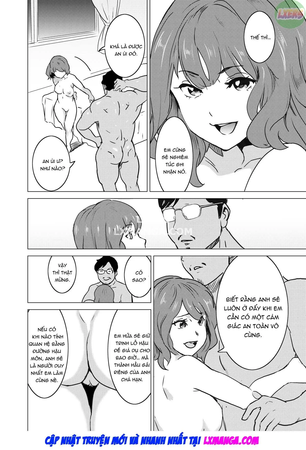 HentaiVN.net - Ảnh 47 - Tôi bắt vợ làm việc tại nhà thổ - Chap 3 - Sadistic Customer Kawai
