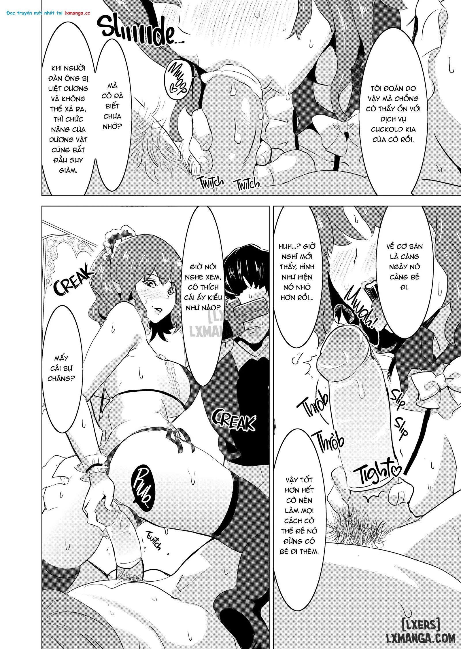 HentaiVN.net - Ảnh 20 - Tôi bắt vợ làm việc tại nhà thổ - Special Chapter: Cucking on Cam
