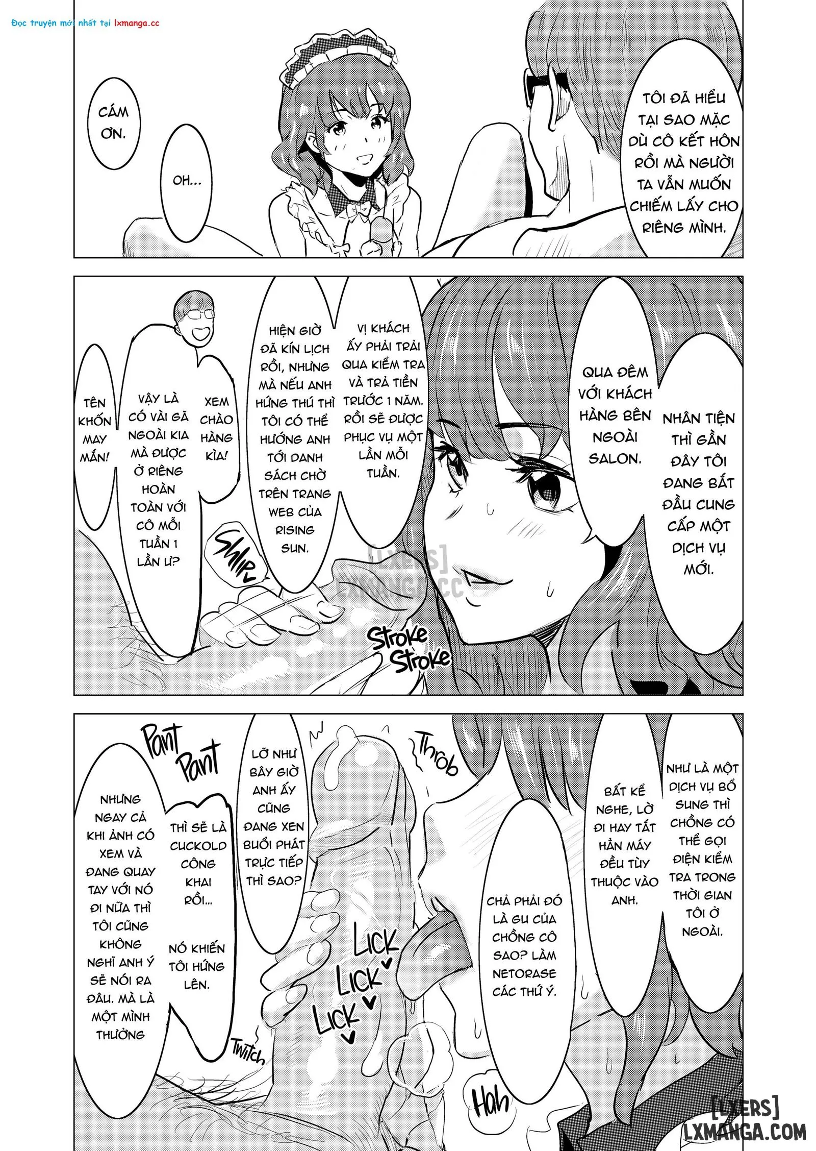 HentaiVN.net - Ảnh 25 - Tôi bắt vợ làm việc tại nhà thổ - Special Chapter: Cucking on Cam