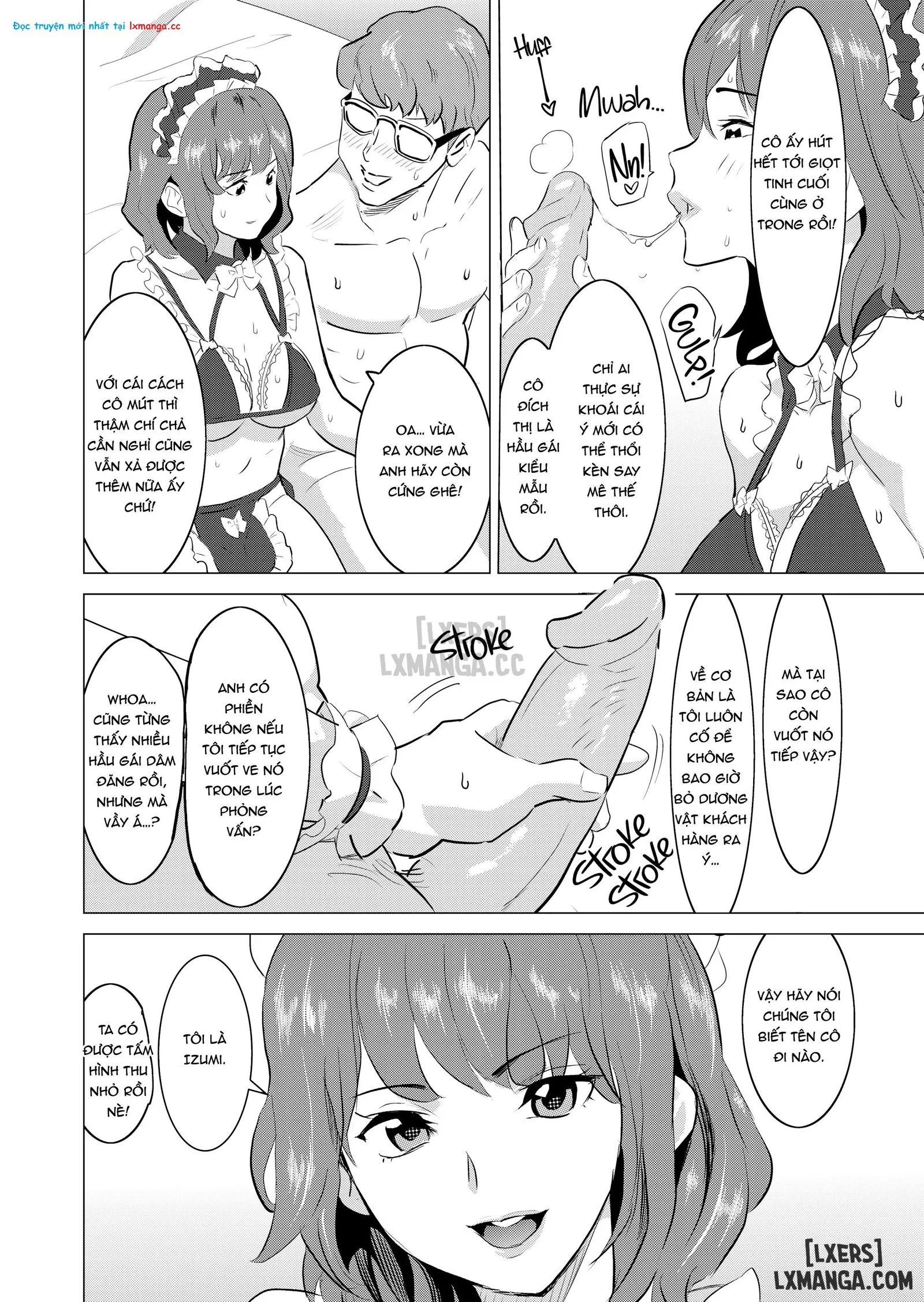 HentaiVN.net - Ảnh 8 - Tôi bắt vợ làm việc tại nhà thổ - Special Chapter: Cucking on Cam