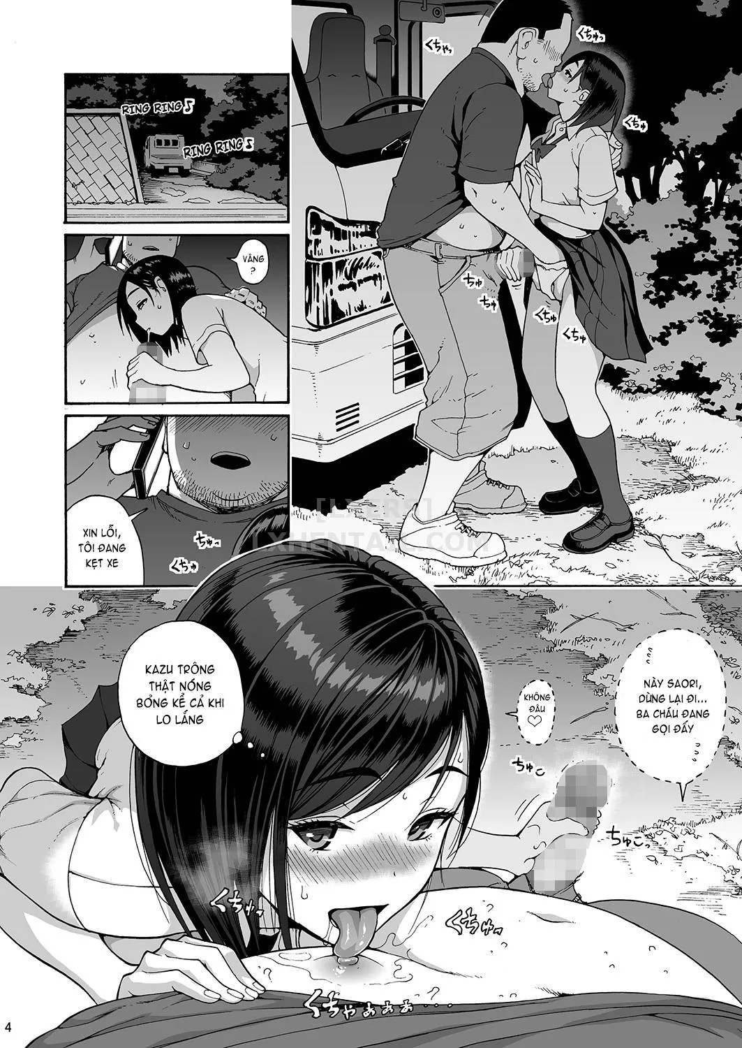 HentaiVN.net - Ảnh 8 - Shinyuu no Musume Saori - Chap 1