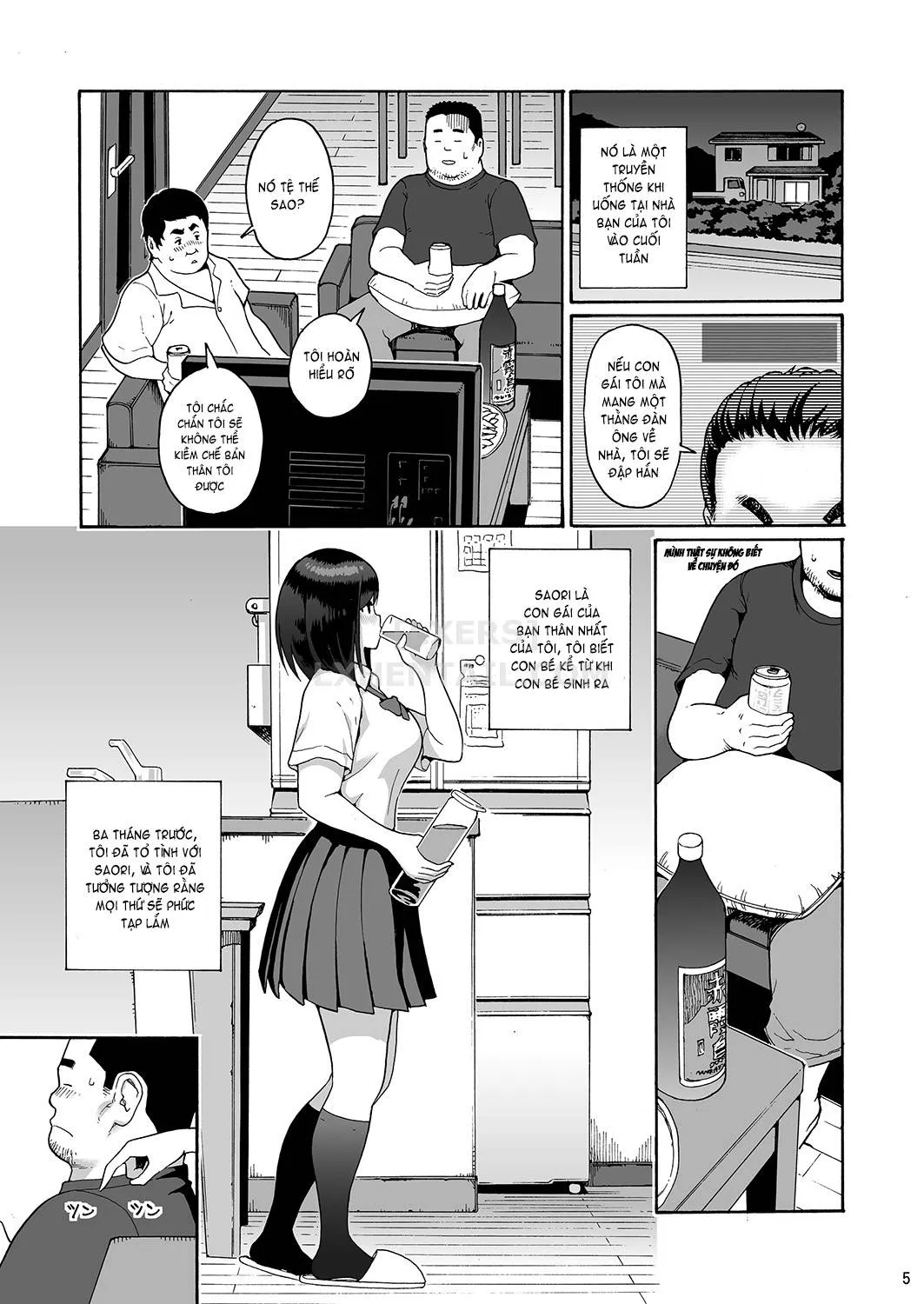 HentaiVN.net - Ảnh 9 - Shinyuu no Musume Saori - Chap 1