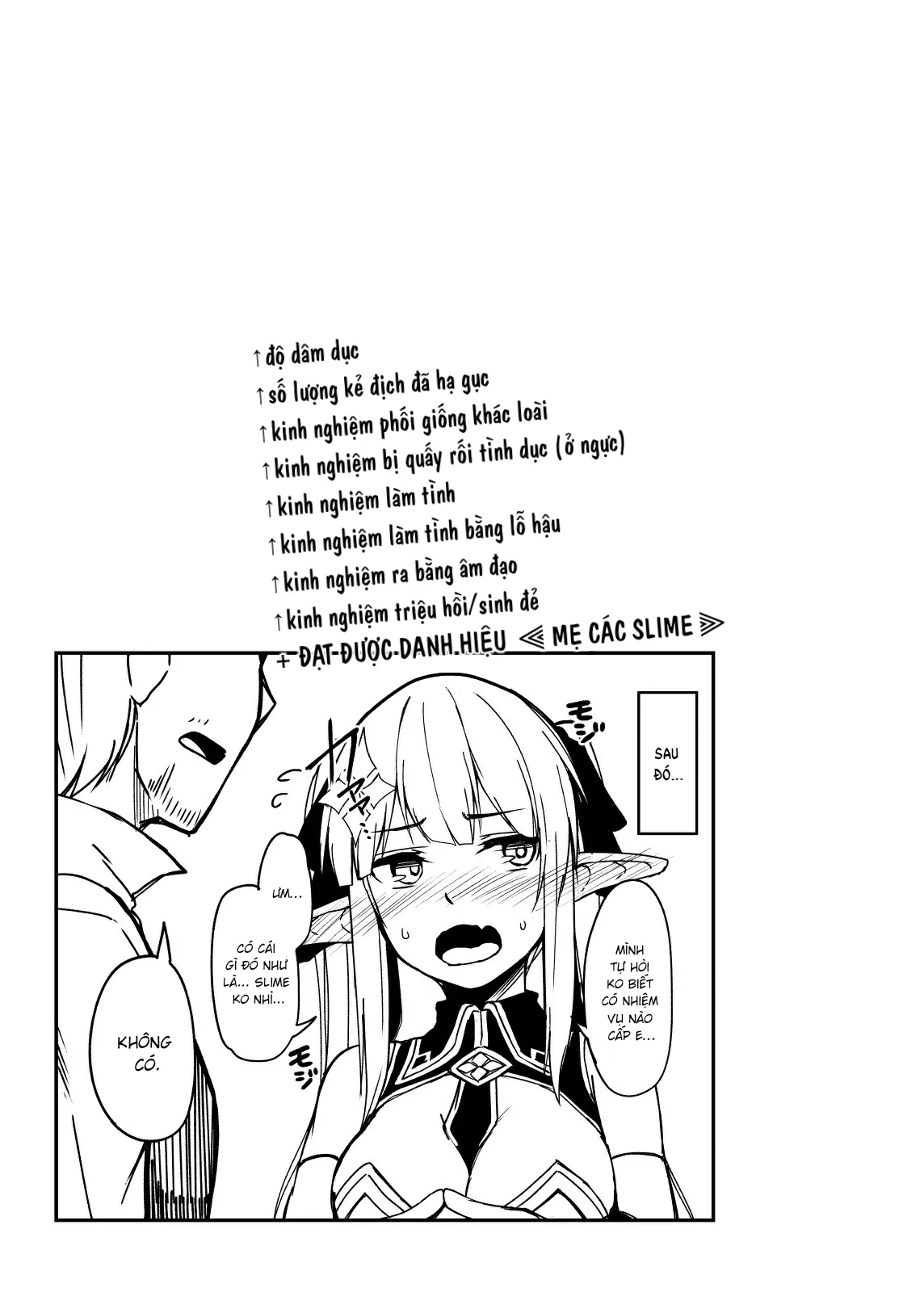 HentaiVN.net - Ảnh 25 - ELFIN QUEST [#Slime Subjugation] - Oneshot