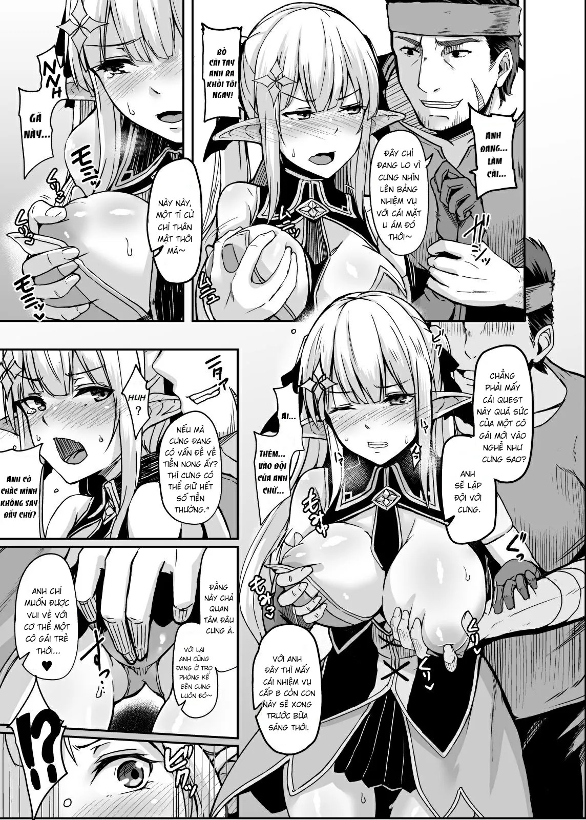 HentaiVN.net - Ảnh 5 - ELFIN QUEST [#Slime Subjugation] - Oneshot