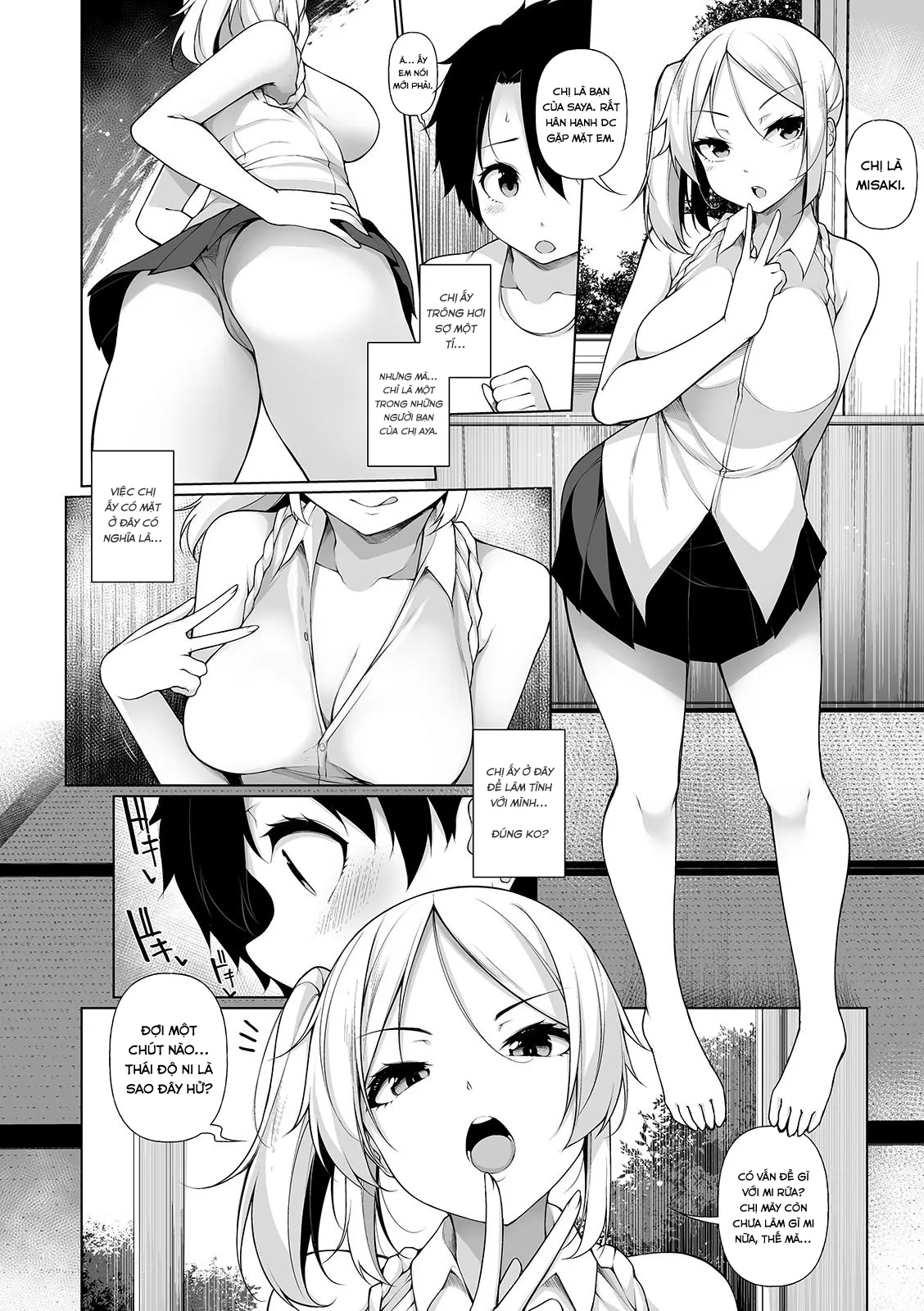 HentaiVN.net - Ảnh 9 - Inaka de! Ikkagetsu OneShota Seikatsu [One Month of One Shota Life in the Village!] - Chap 2