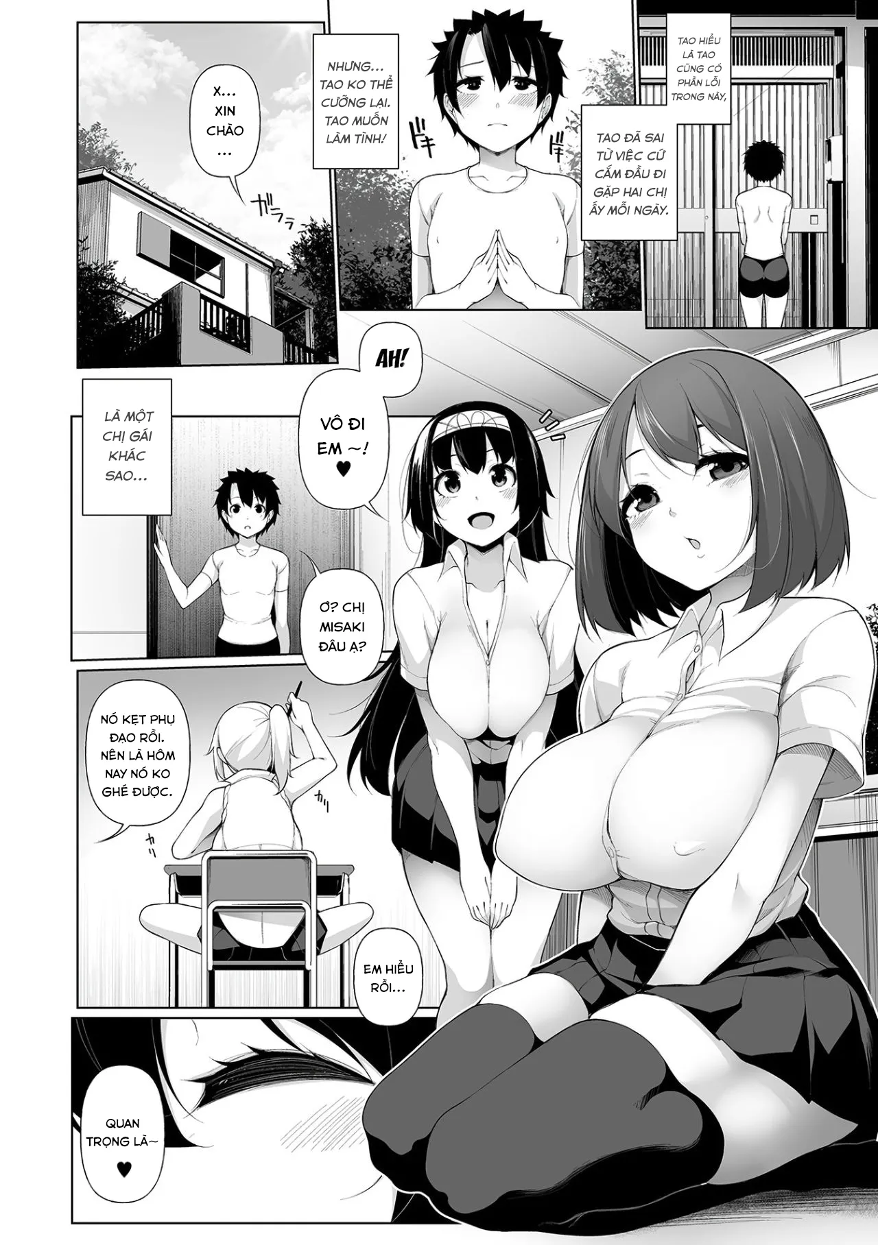 HentaiVN.net - Ảnh 7 - Inaka de! Ikkagetsu OneShota Seikatsu [One Month of One Shota Life in the Village!] - Chap 3