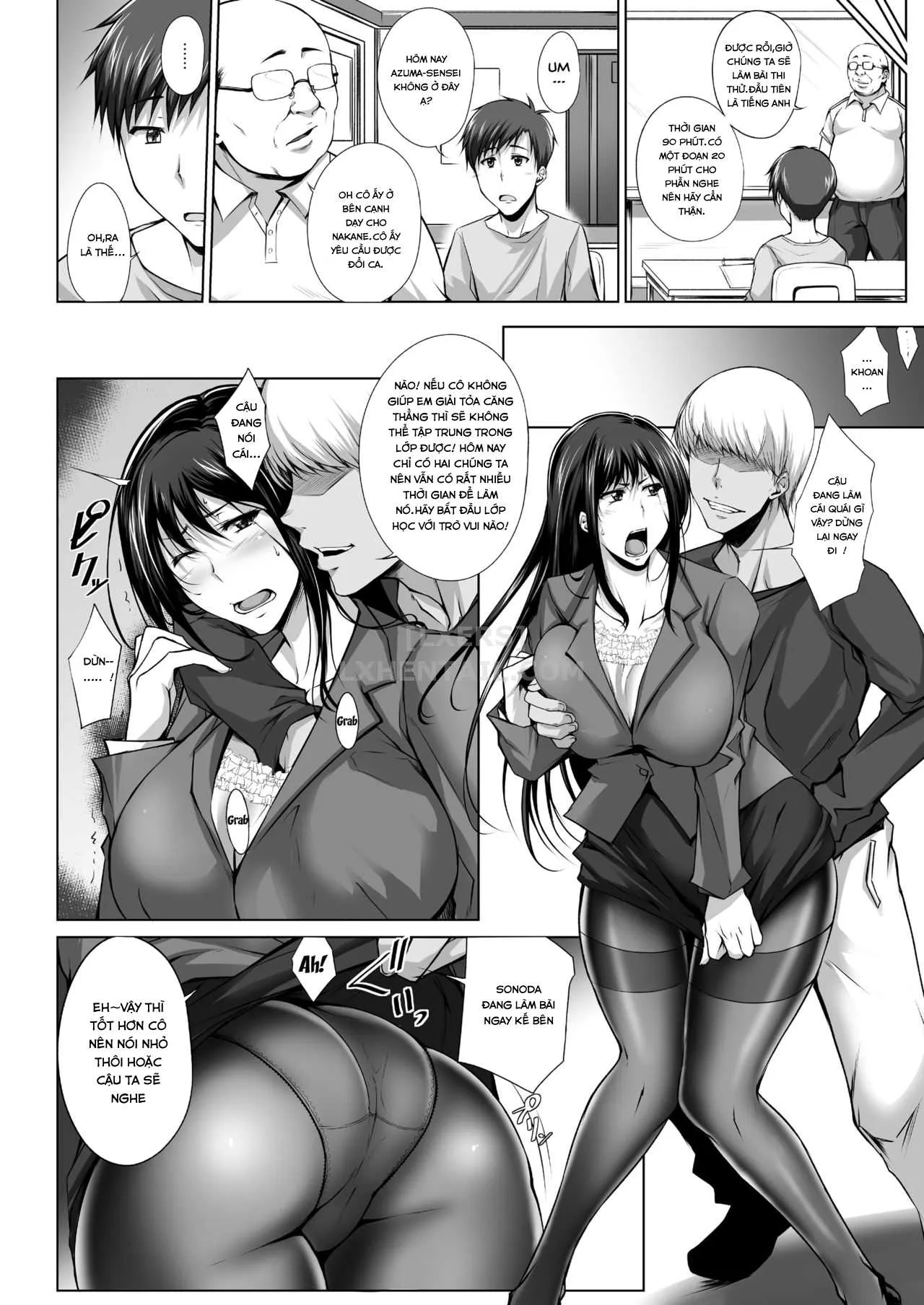 HentaiVN.net - Ảnh 29 - PENETRATED -Yaribeya Ni Sareta Kyoushitsu - Oneshot