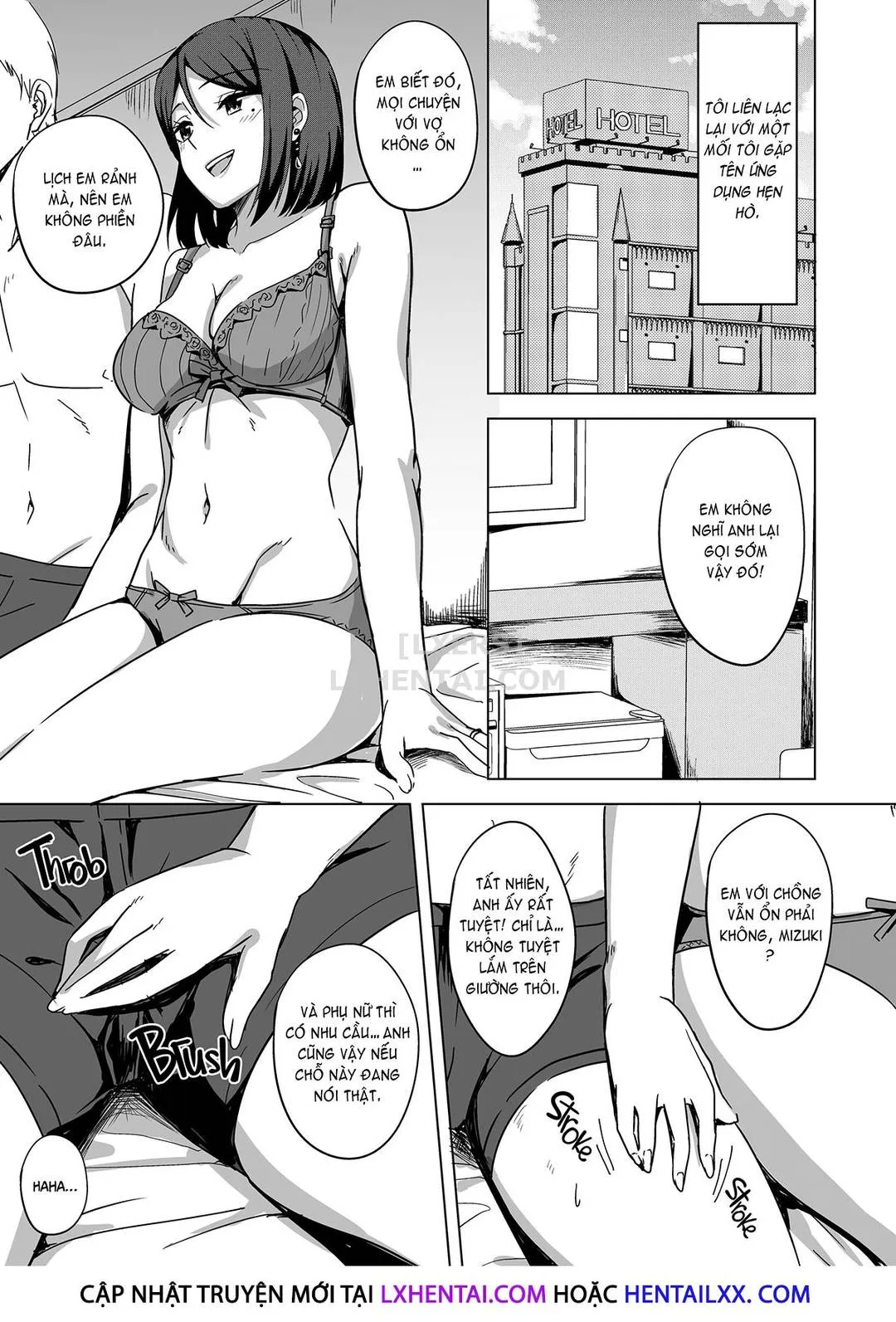 HentaiVN.net - Ảnh 6 - Inran Hitozuma No Uwaki Nikki [Memoir of a Cheating Missus] - Oneshot
