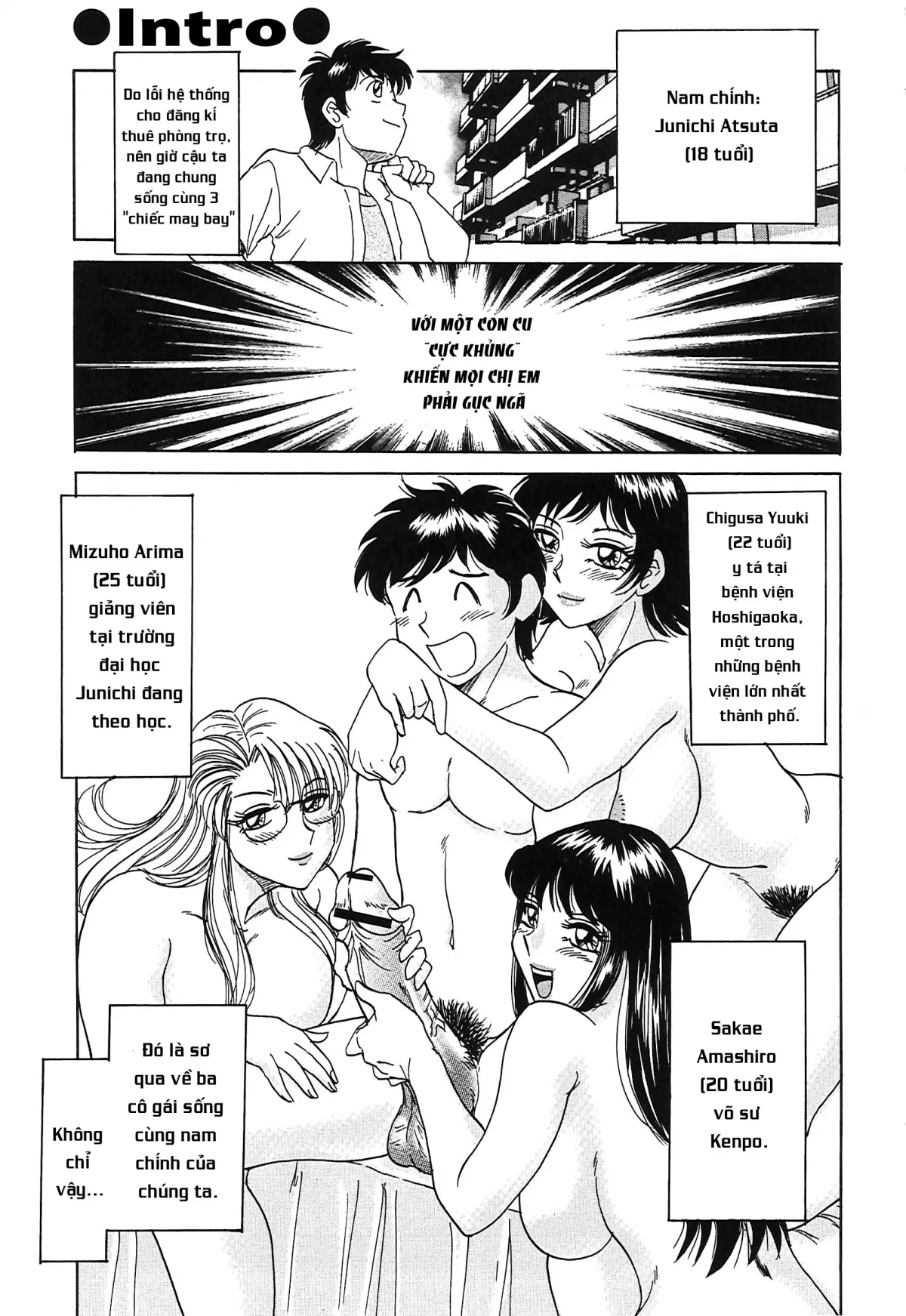 HentaiVN.net - Ảnh 13 - Chou Onee San VOL 3 - Chap 1