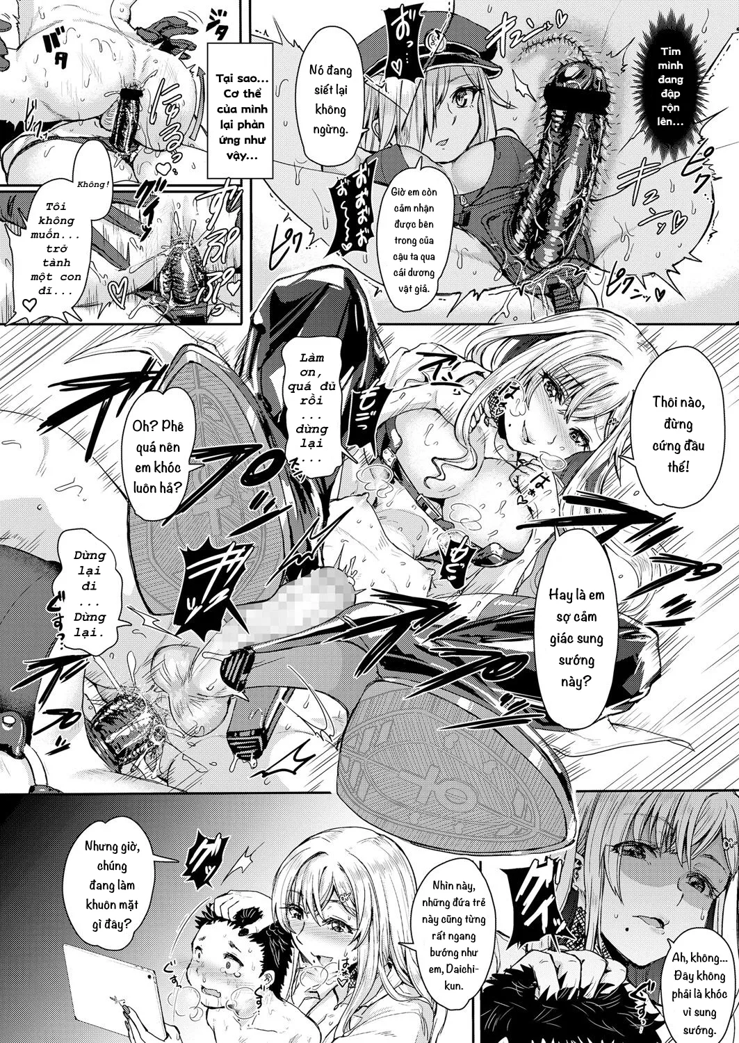 HentaiVN.net - Ảnh 13 - Phòng Y Tế Giáo Dục Trẻ Nhỏ Có Khoa Học! [I Fulfilled My Bitchgasm Duty Thanks to Gentle Training; メスイキが義務付けられた優しい指導] - Thằng Ku Đầu Tiên!